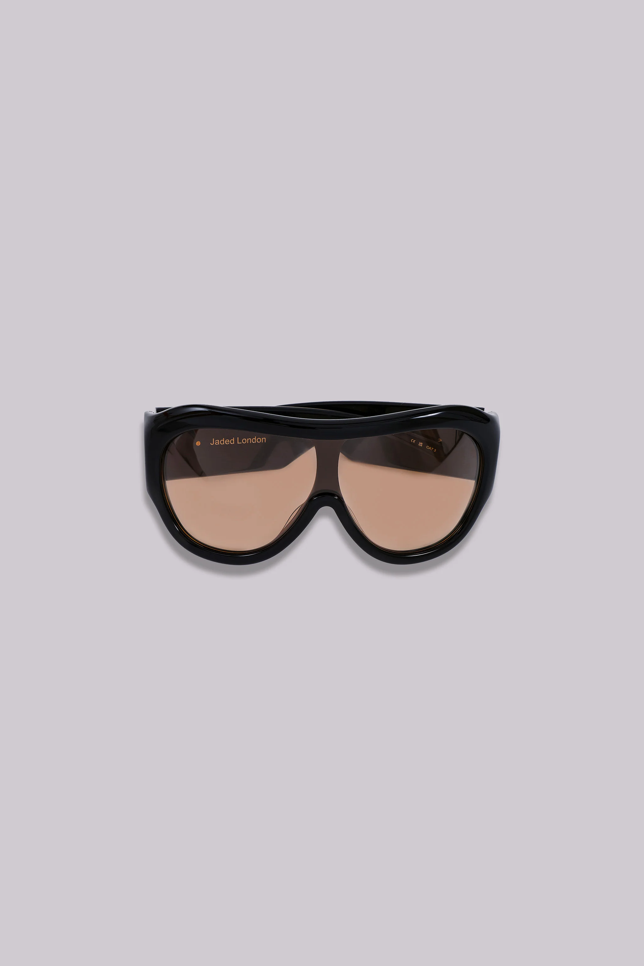 Noctra XL Stud Sunglasses in Amber - Image 10