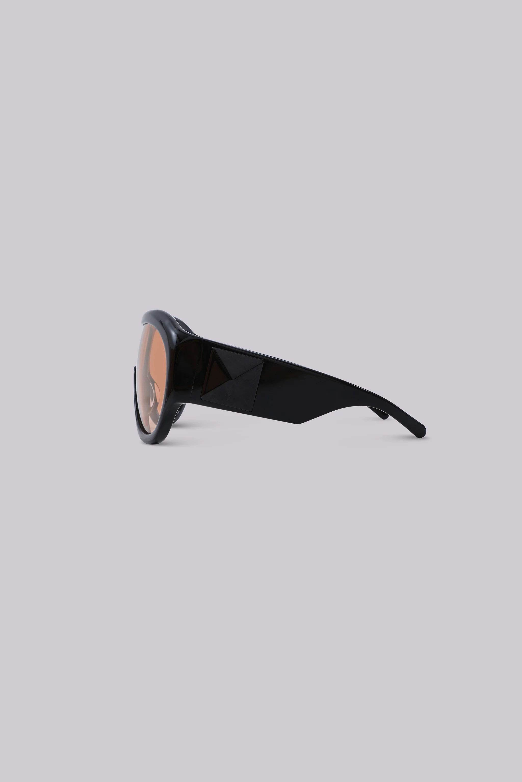 Noctra XL Stud Sunglasses in Amber - Image 11