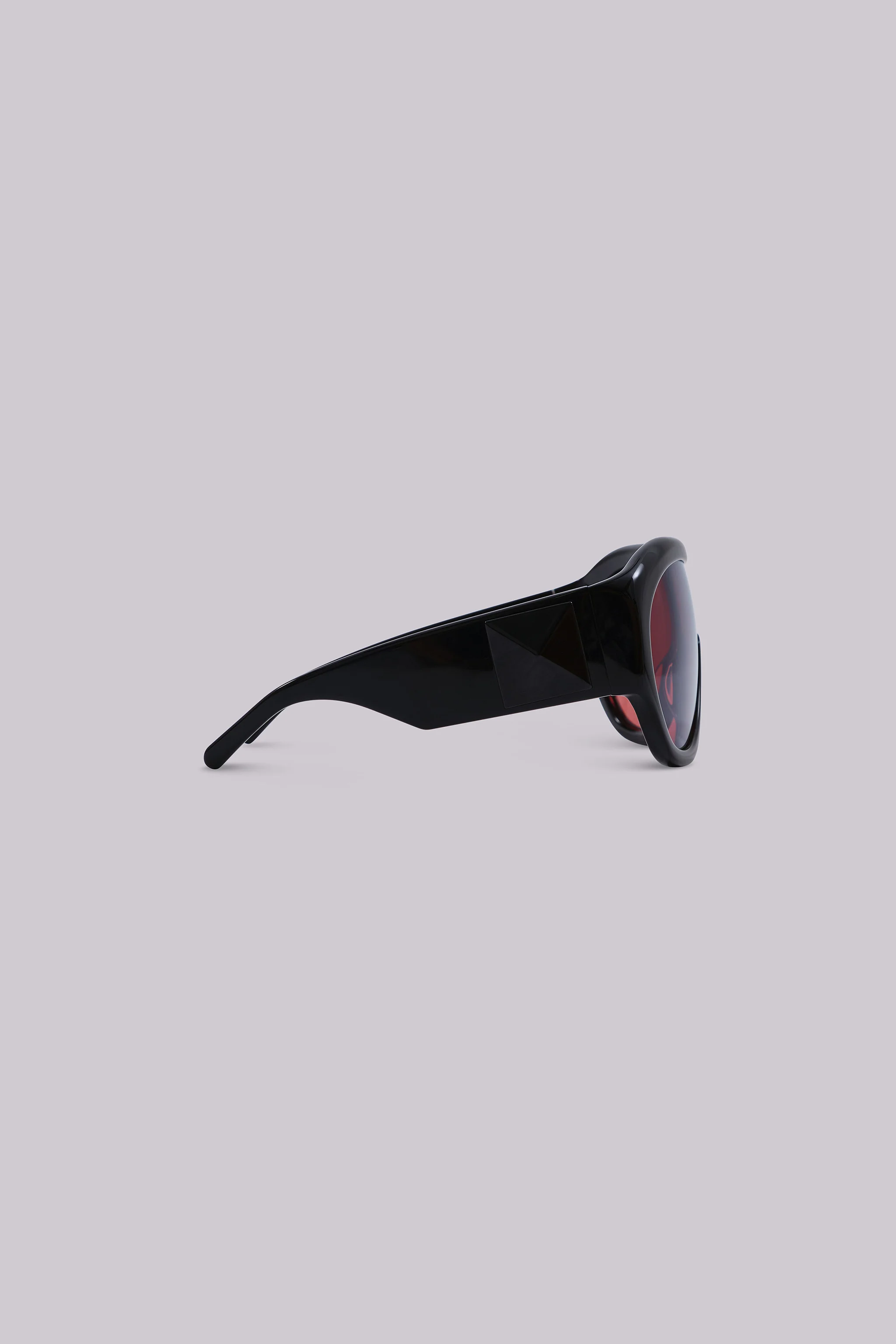 Noctra XL Stud Sunglasses in Damson - Image 9