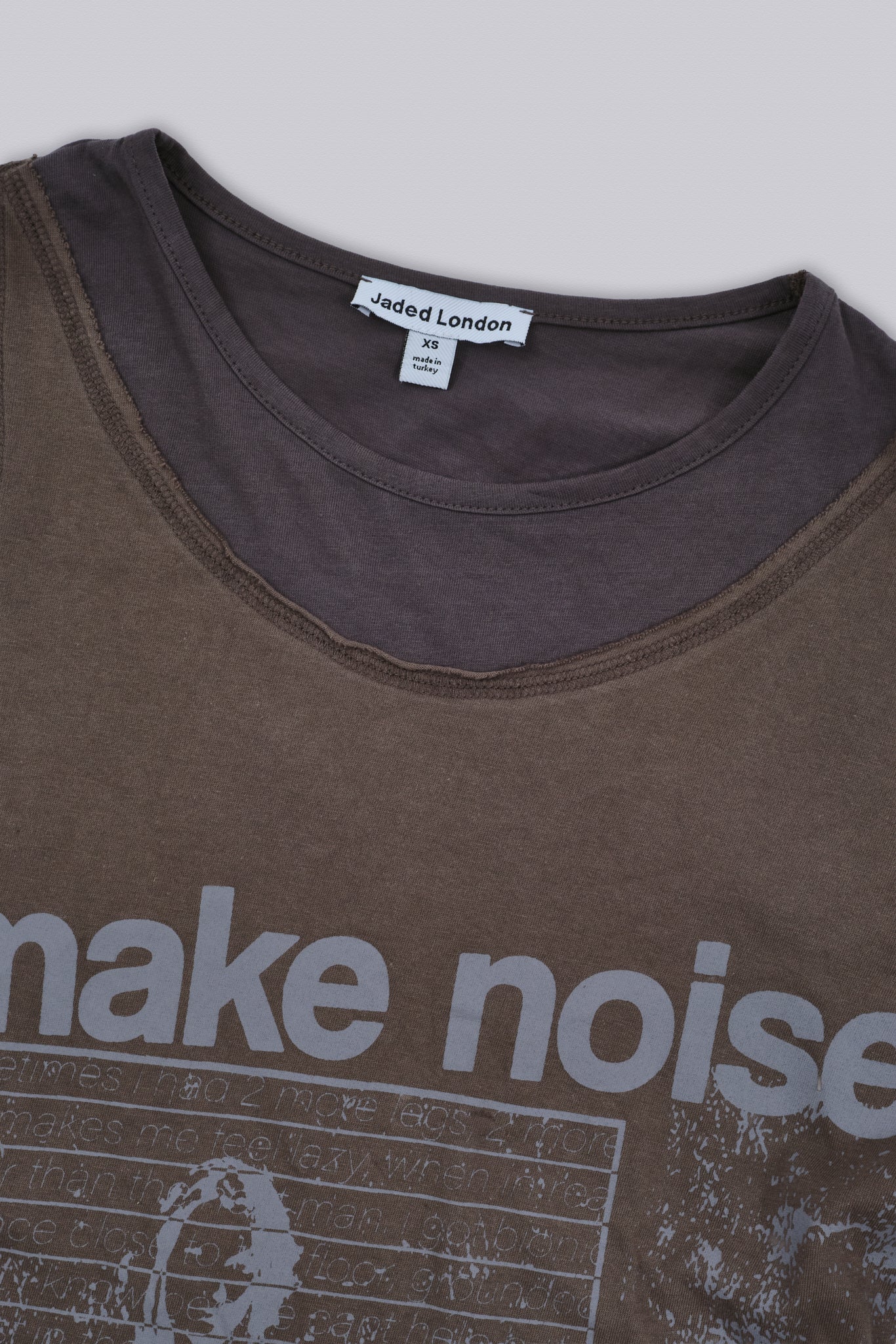 Noise Double Layer Long Sleeve Top - Image 4