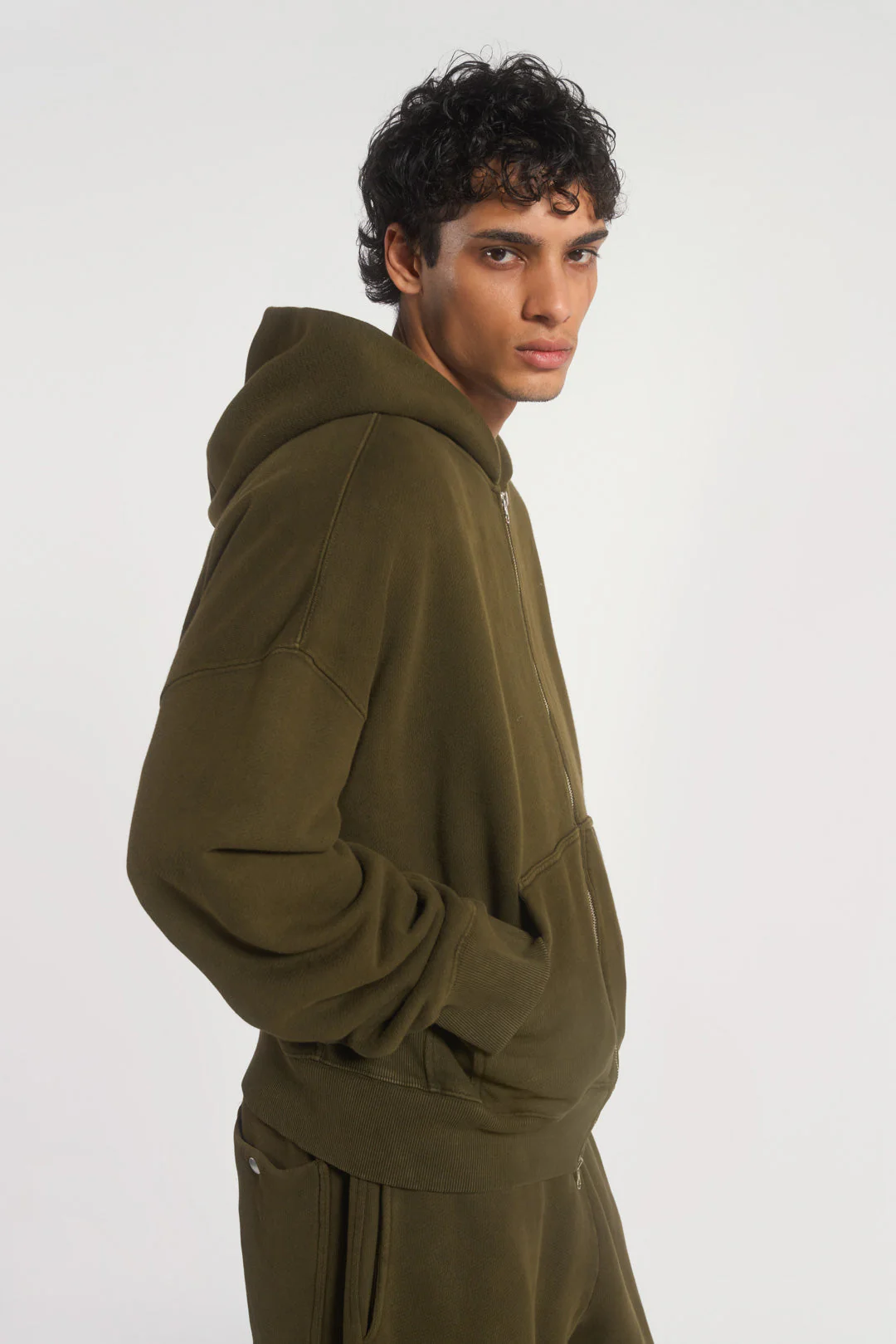 NTRLS Moss Oversized Zip Through Hoodie - Image 6