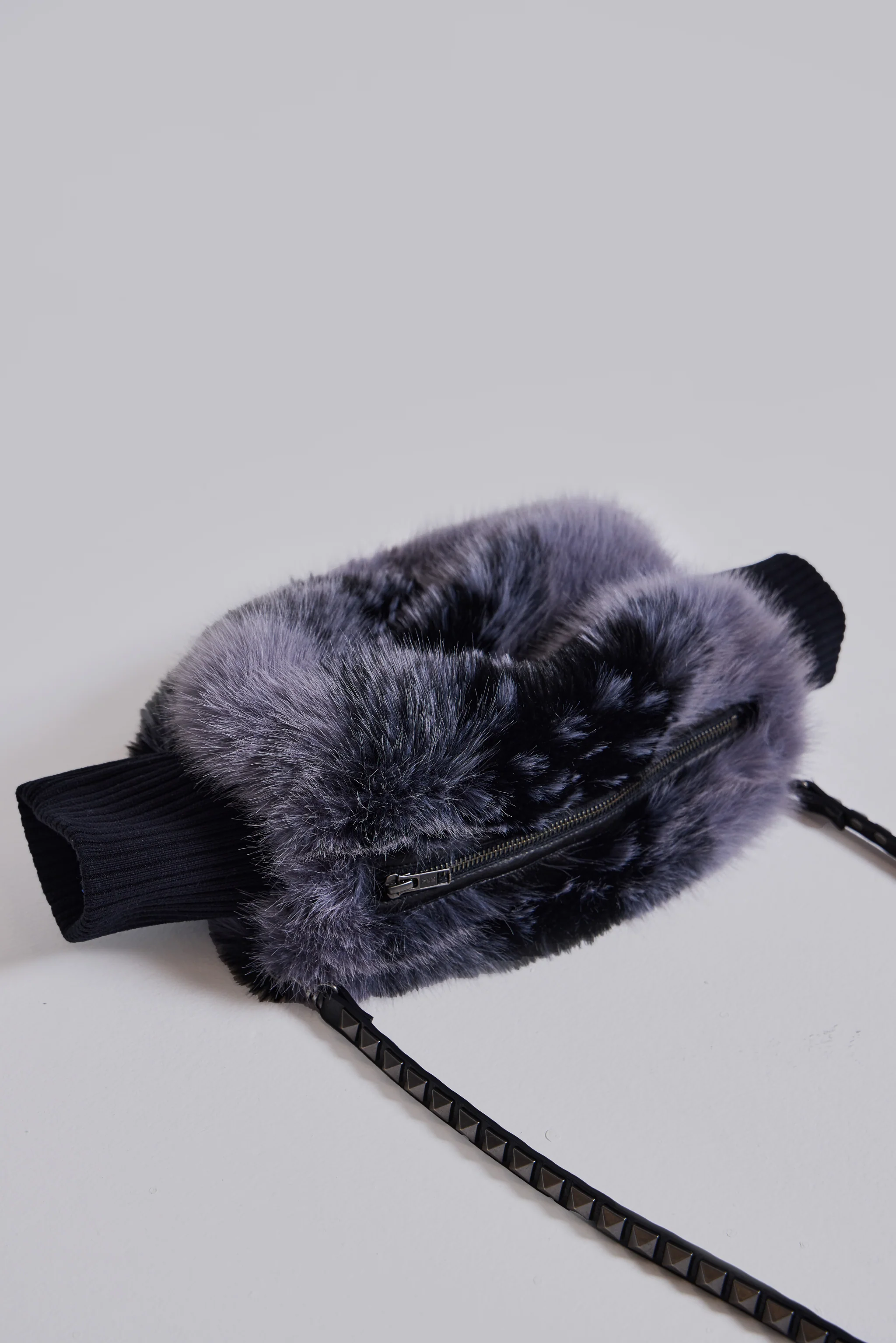 Oksana Faux Fur Muff Bag - Image 5