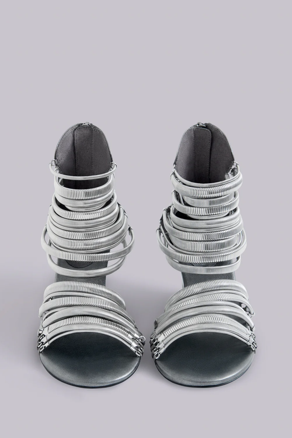 Oxara Snakechain Heeled Wedge Sandal - Image 7