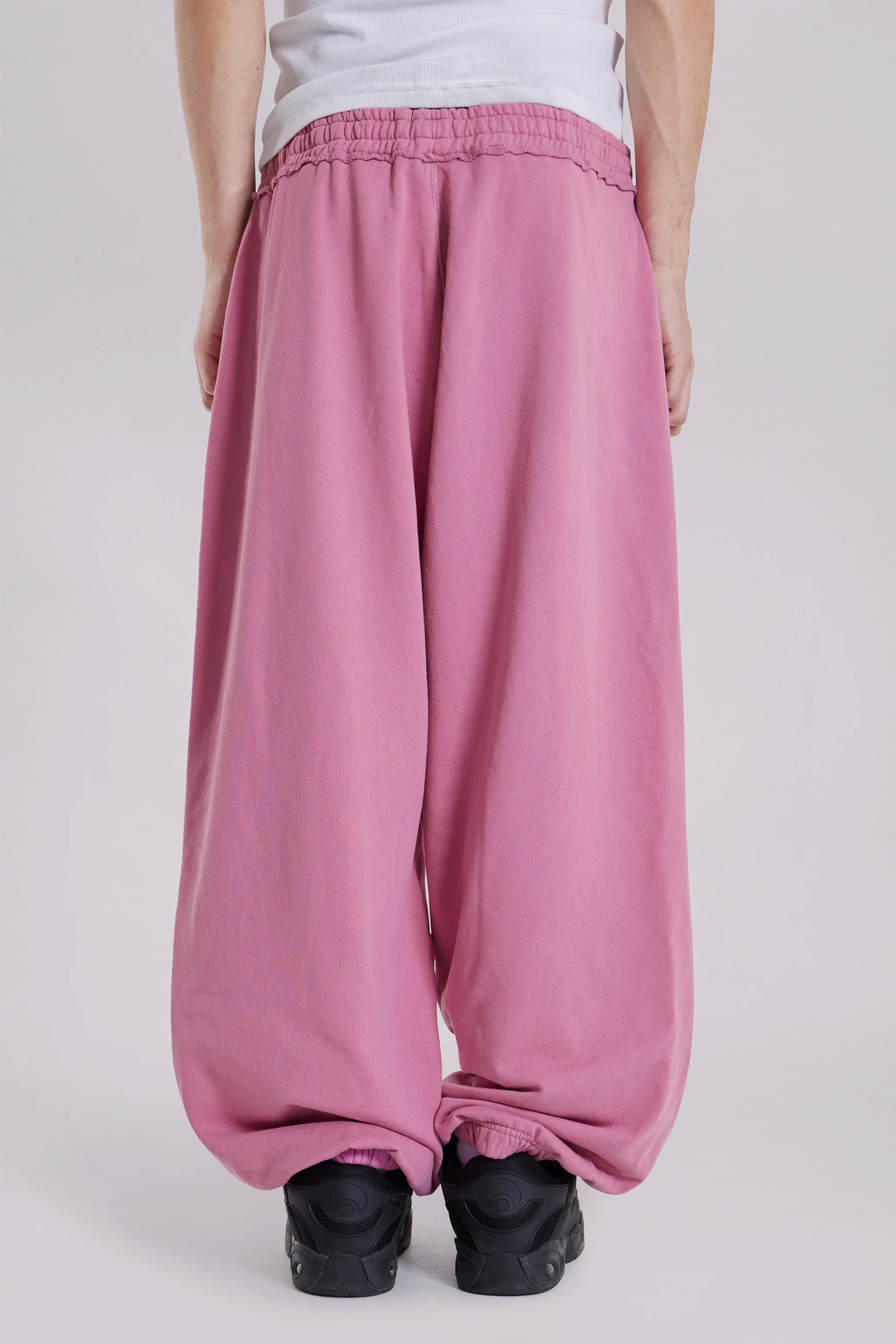 Pink Baggy Cuffed Monster Joggers - Image 4