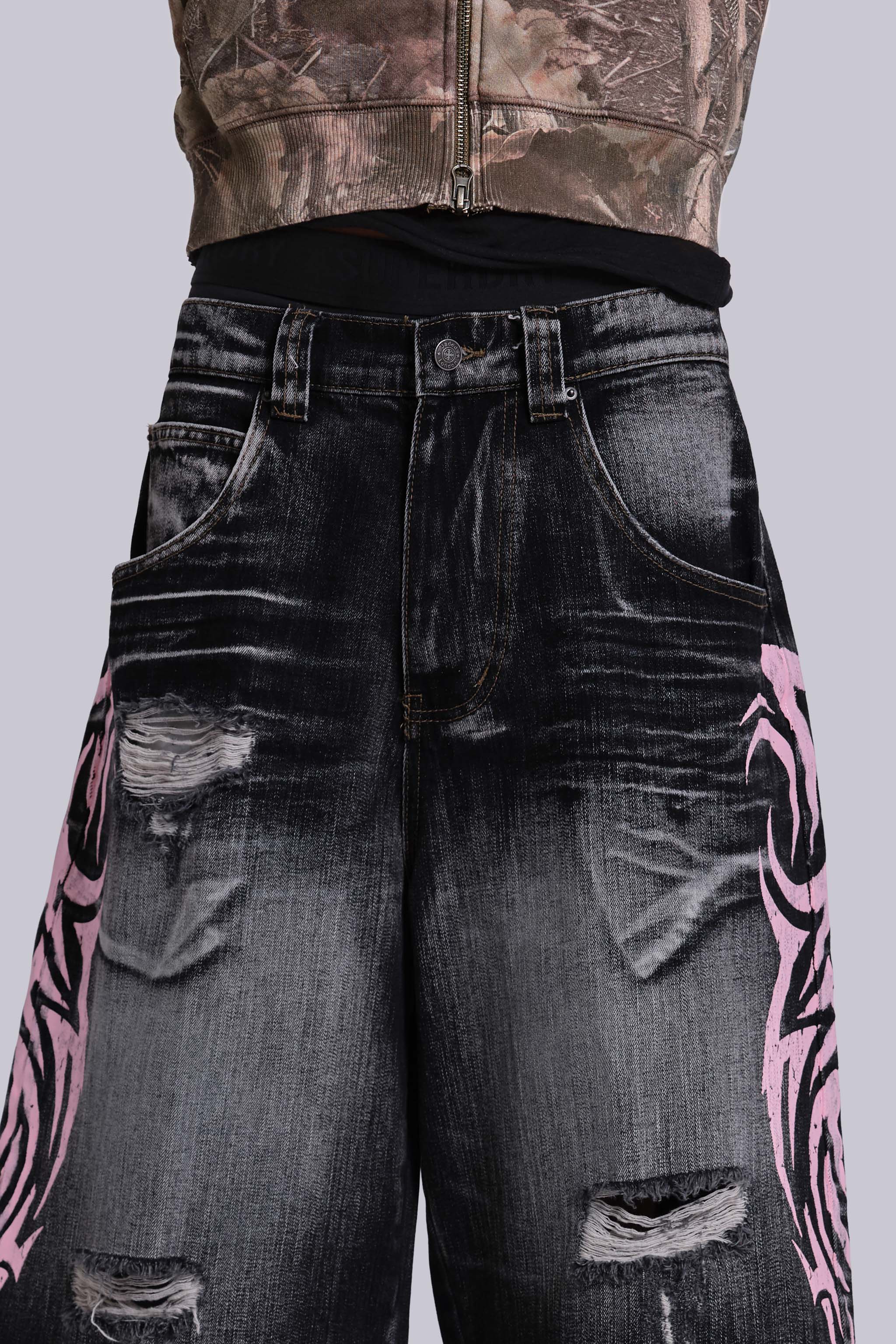 Pink Blade Colossus Jorts - Image 10
