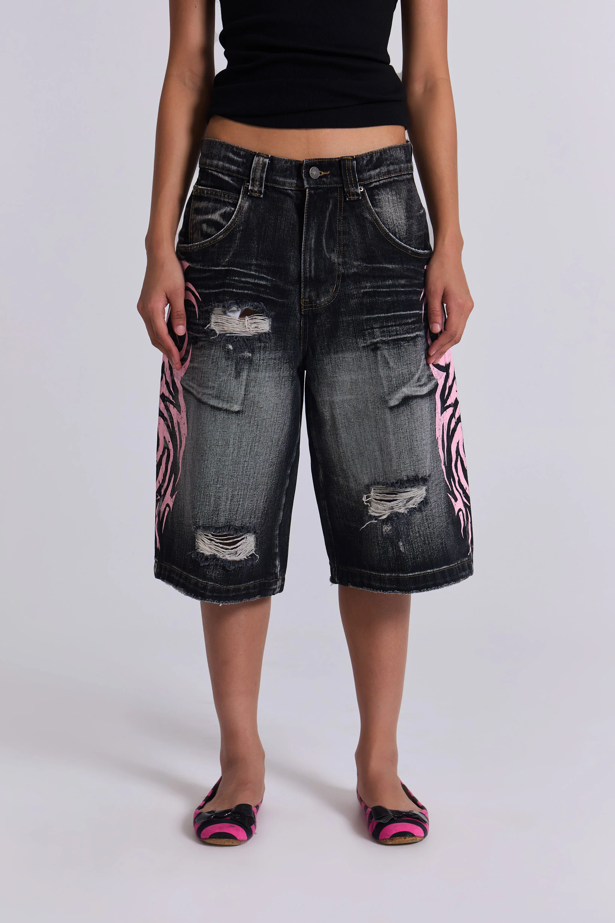 Pink Blade Colossus Jorts - Image 6