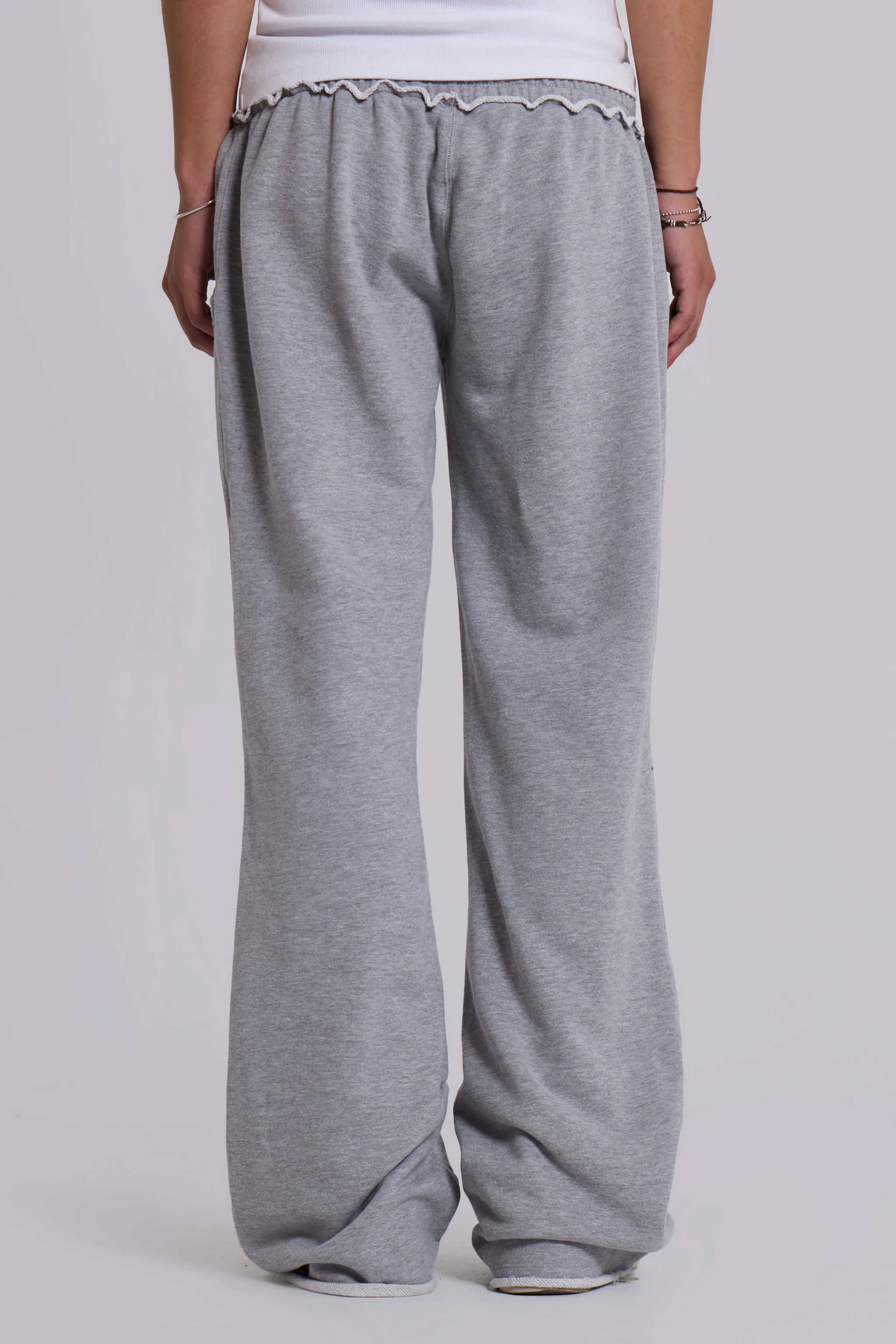 13 Grey Marl Slim Monster Joggers - Image 3