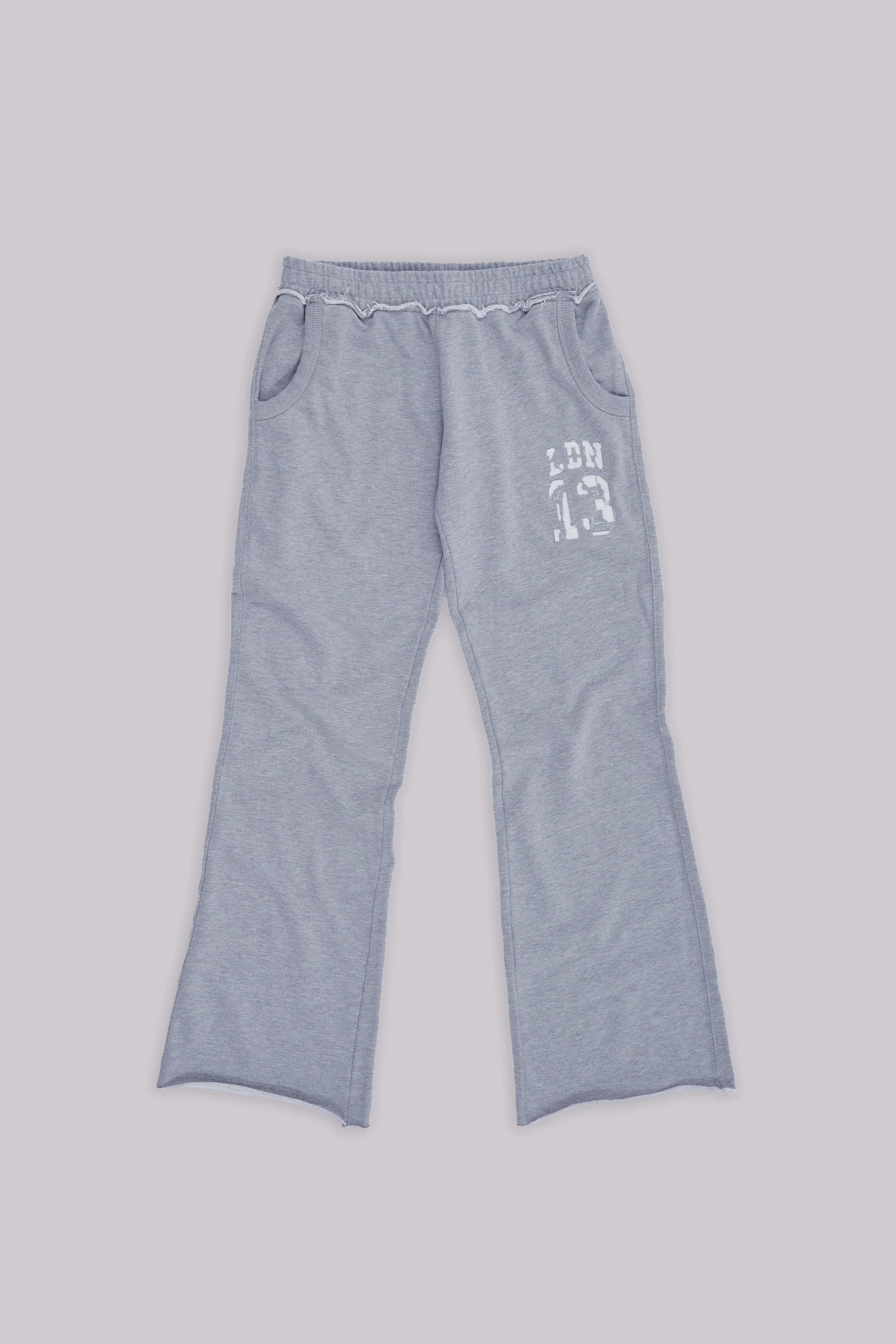 13 Grey Marl Slim Monster Joggers - Image 4