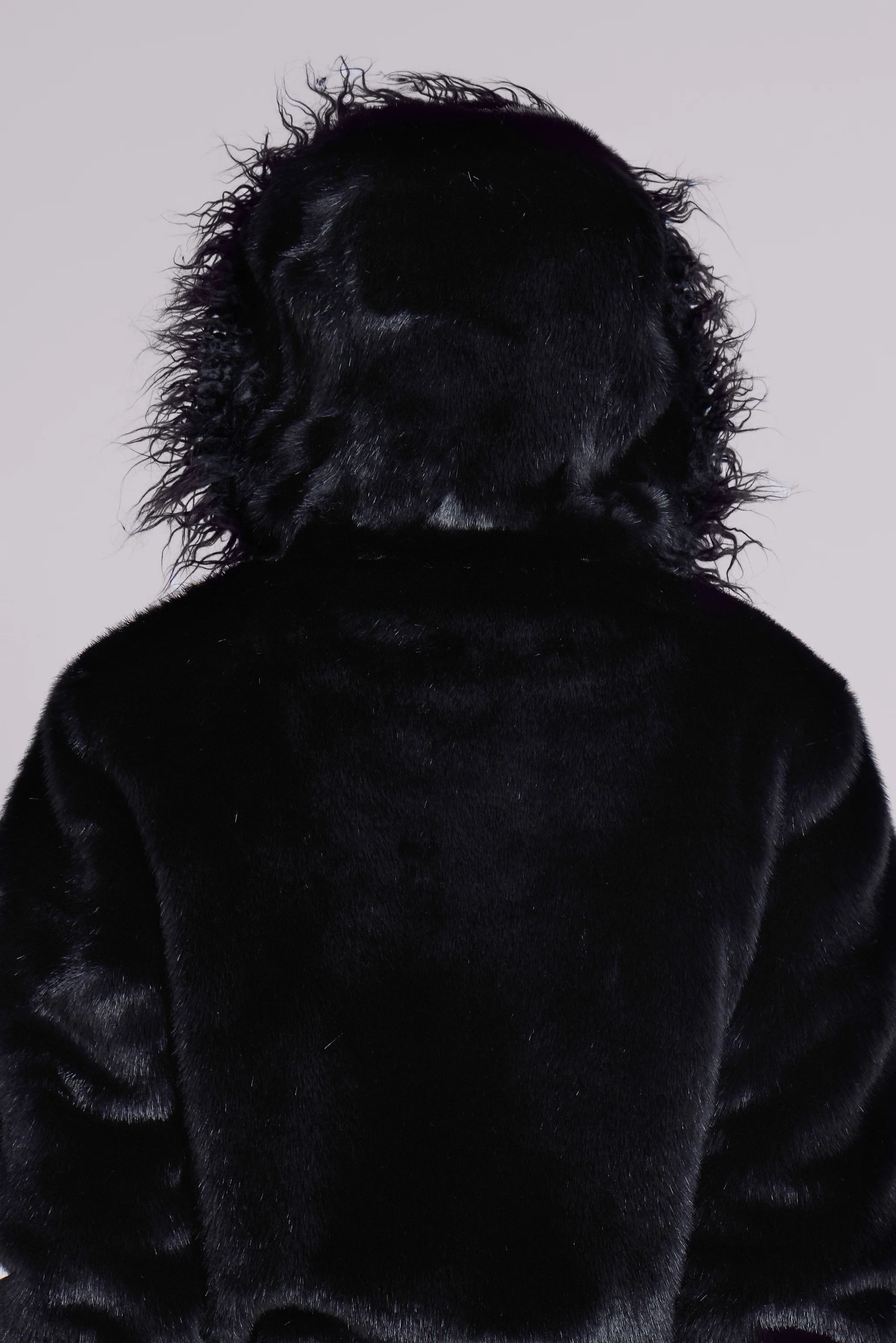 Raven Faux Fur Jacket - Image 5