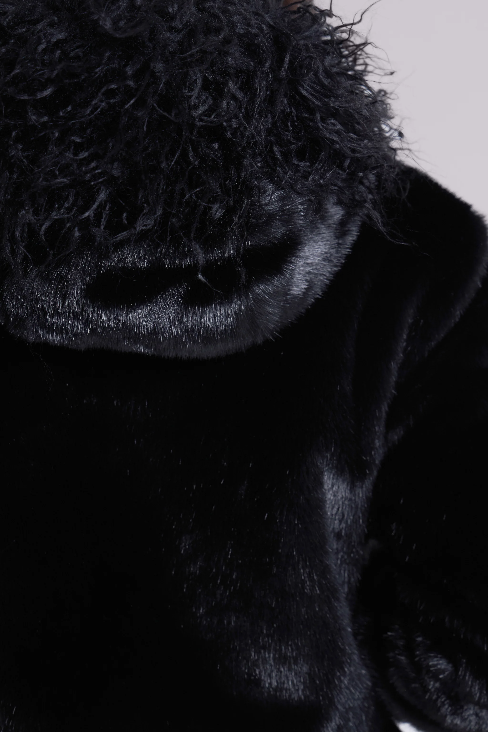 Raven Faux Fur Jacket - Image 7