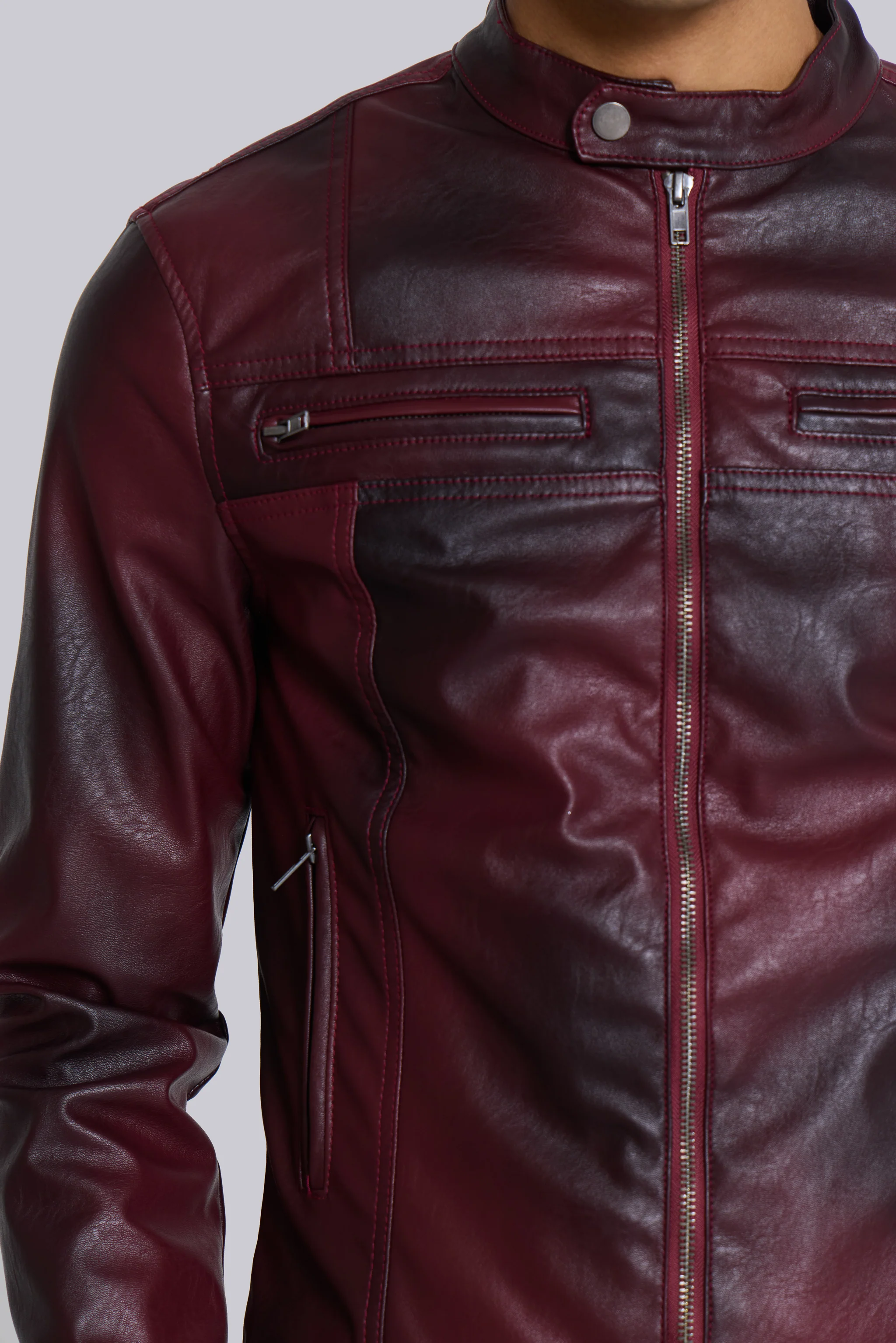 Oxblood Piston Jacket - Image 6