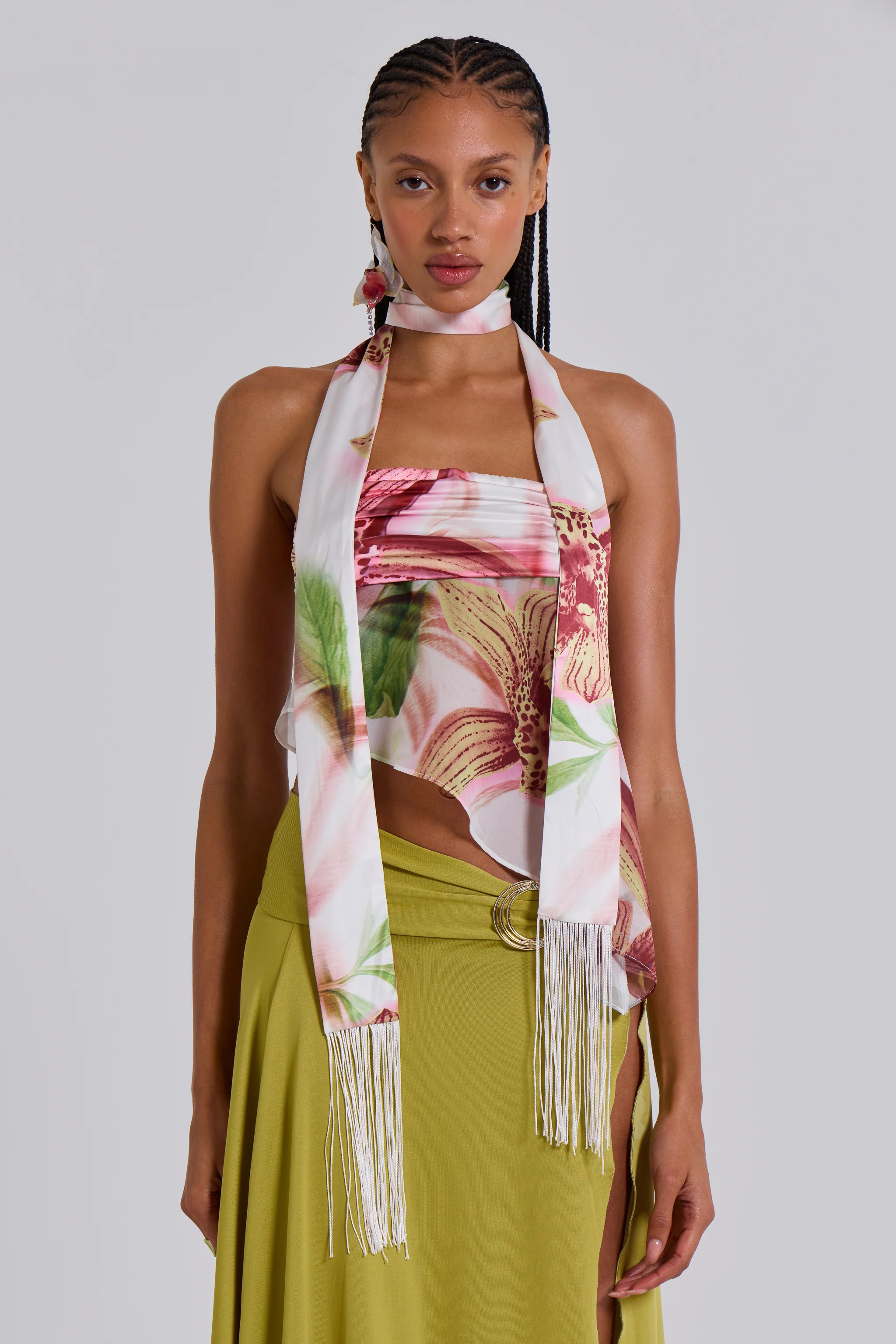 Regina Corset Top In Lily - Image 3