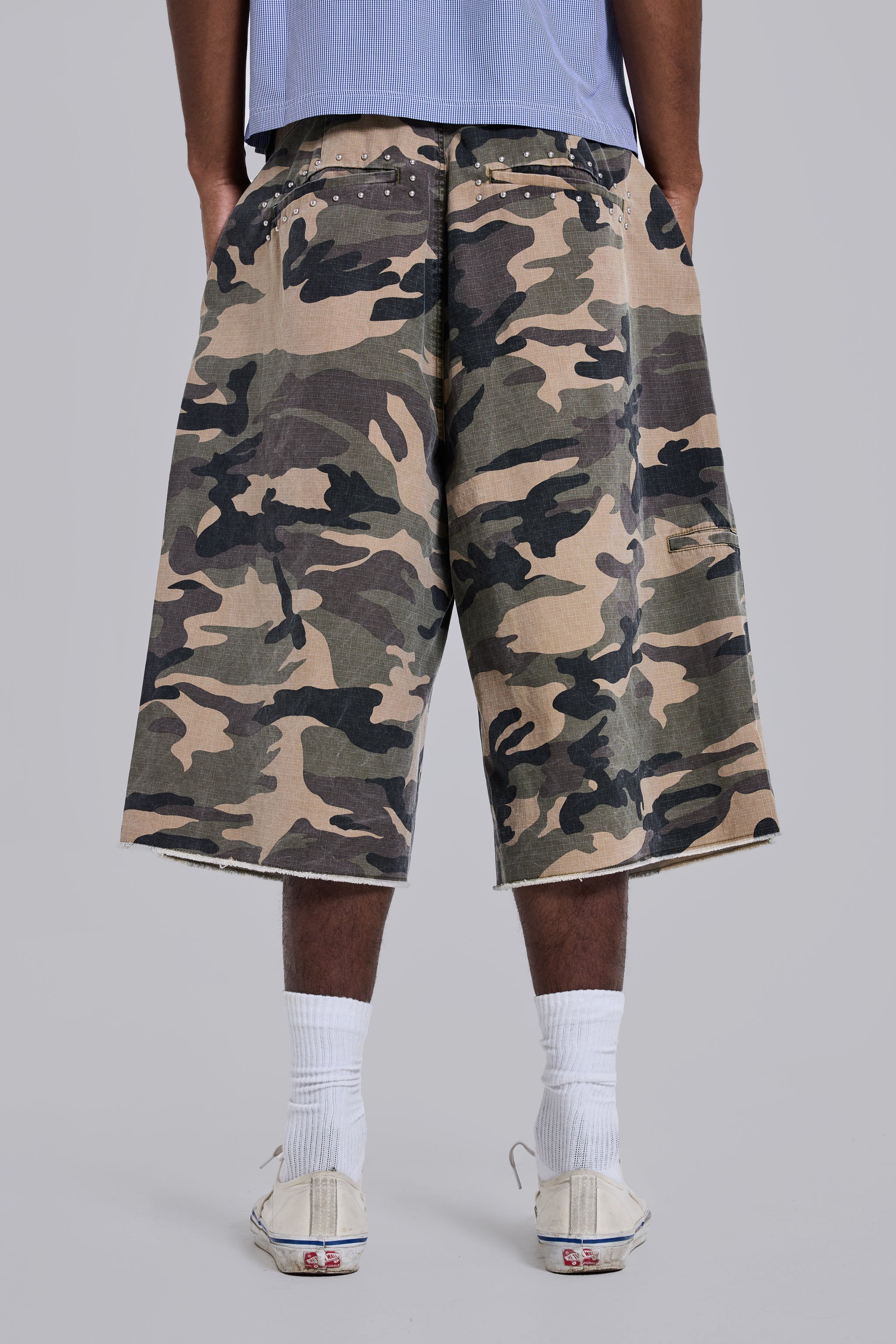 Ripstop Camo XL Goliath Shorts - Image 4