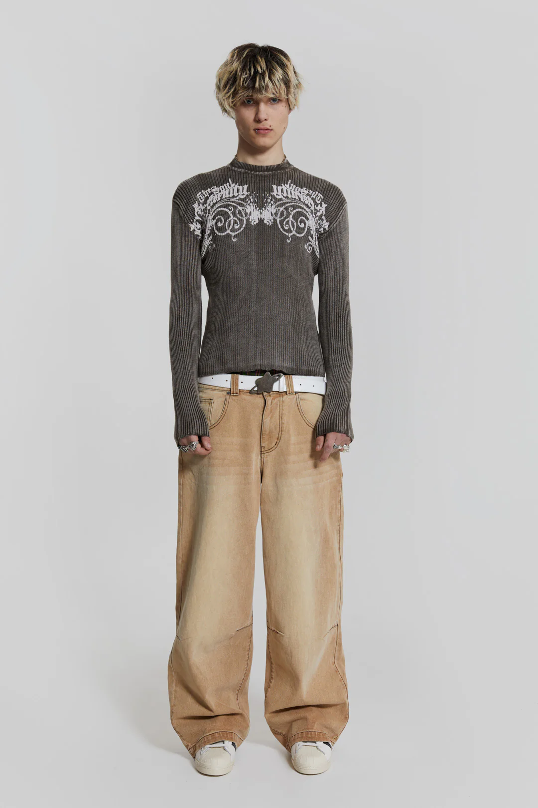 Sand Colossus Baggy Jeans - Image 2