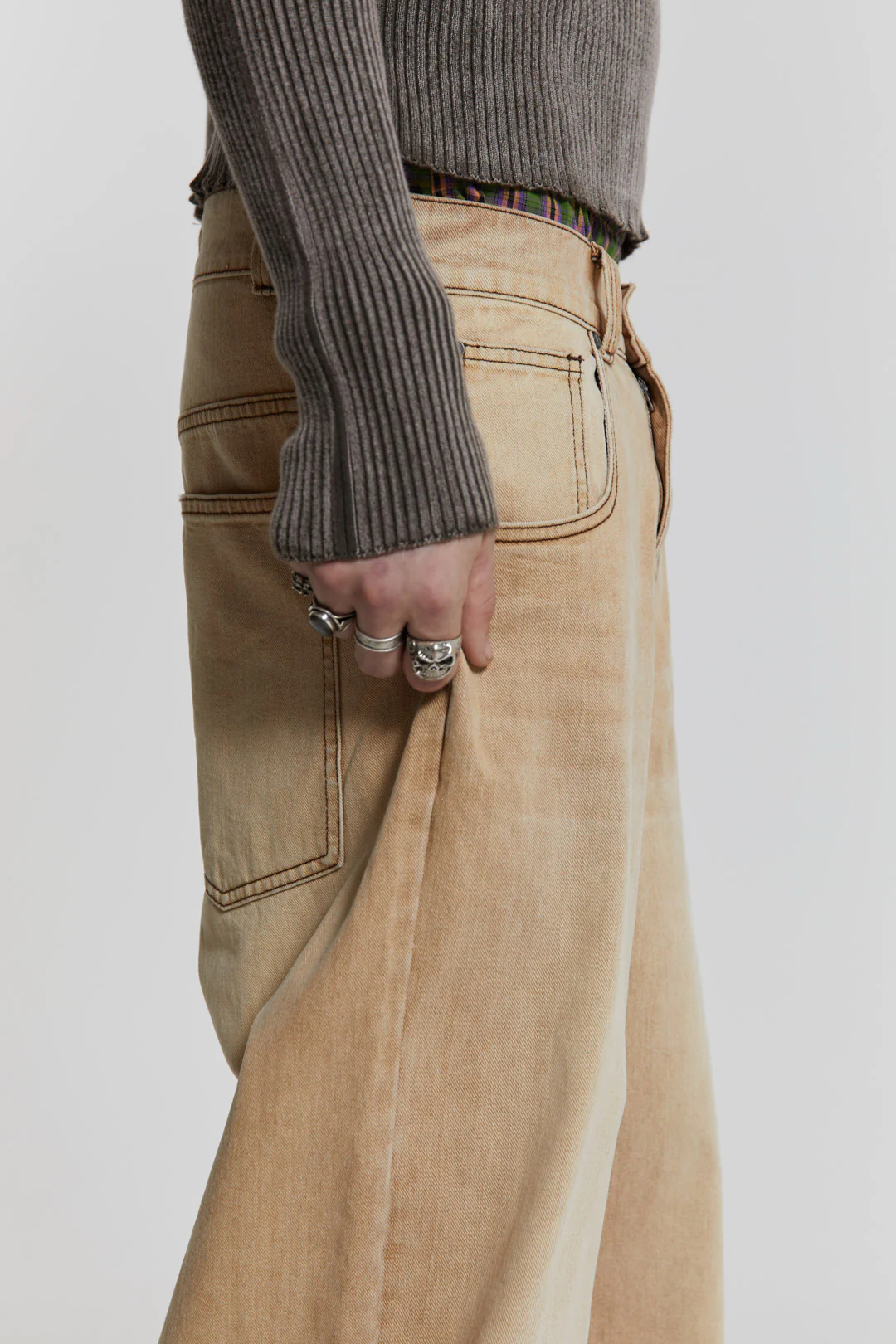 Sand Colossus Baggy Jeans - Image 4