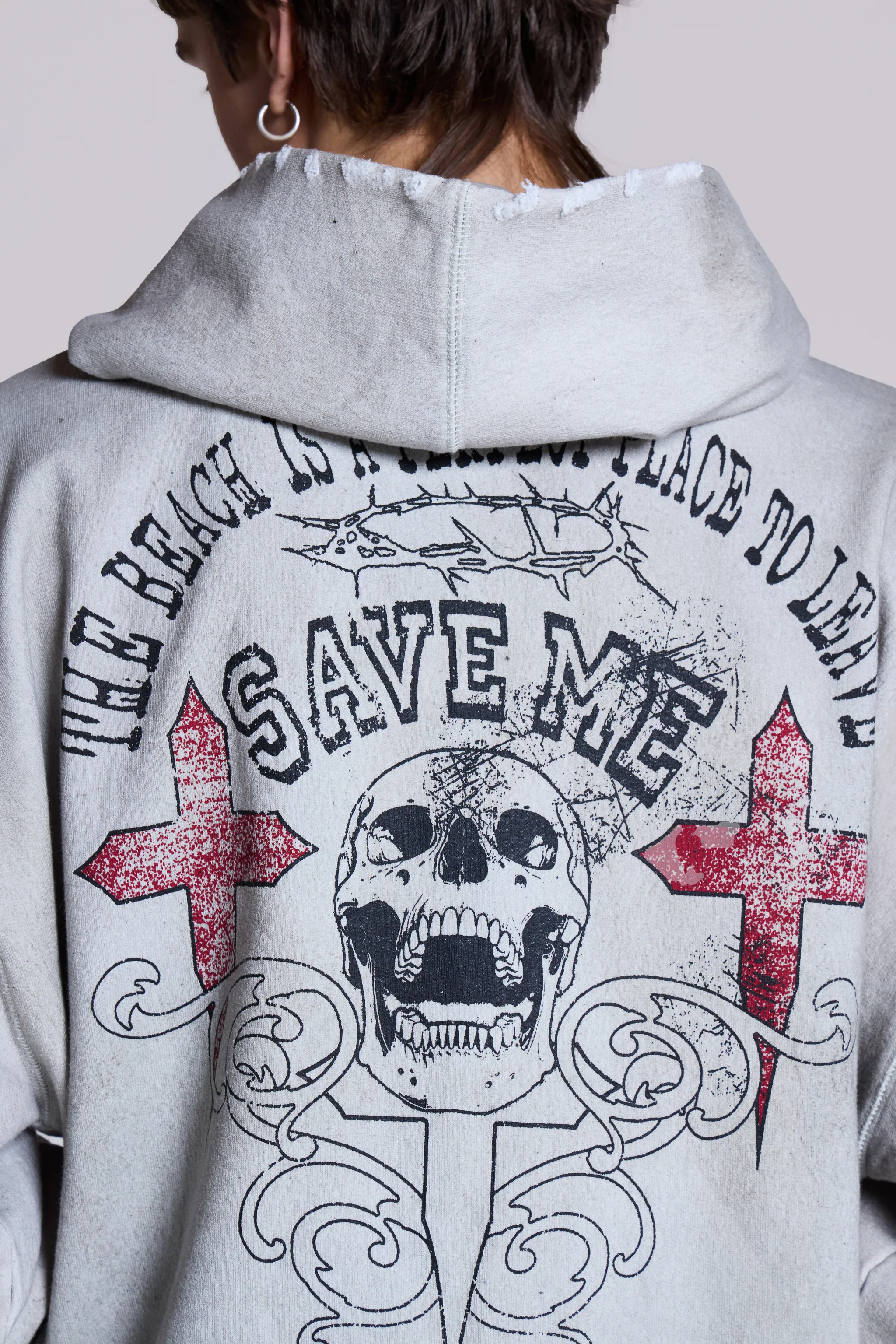 Save Me Oversized Hoodie - Image 6