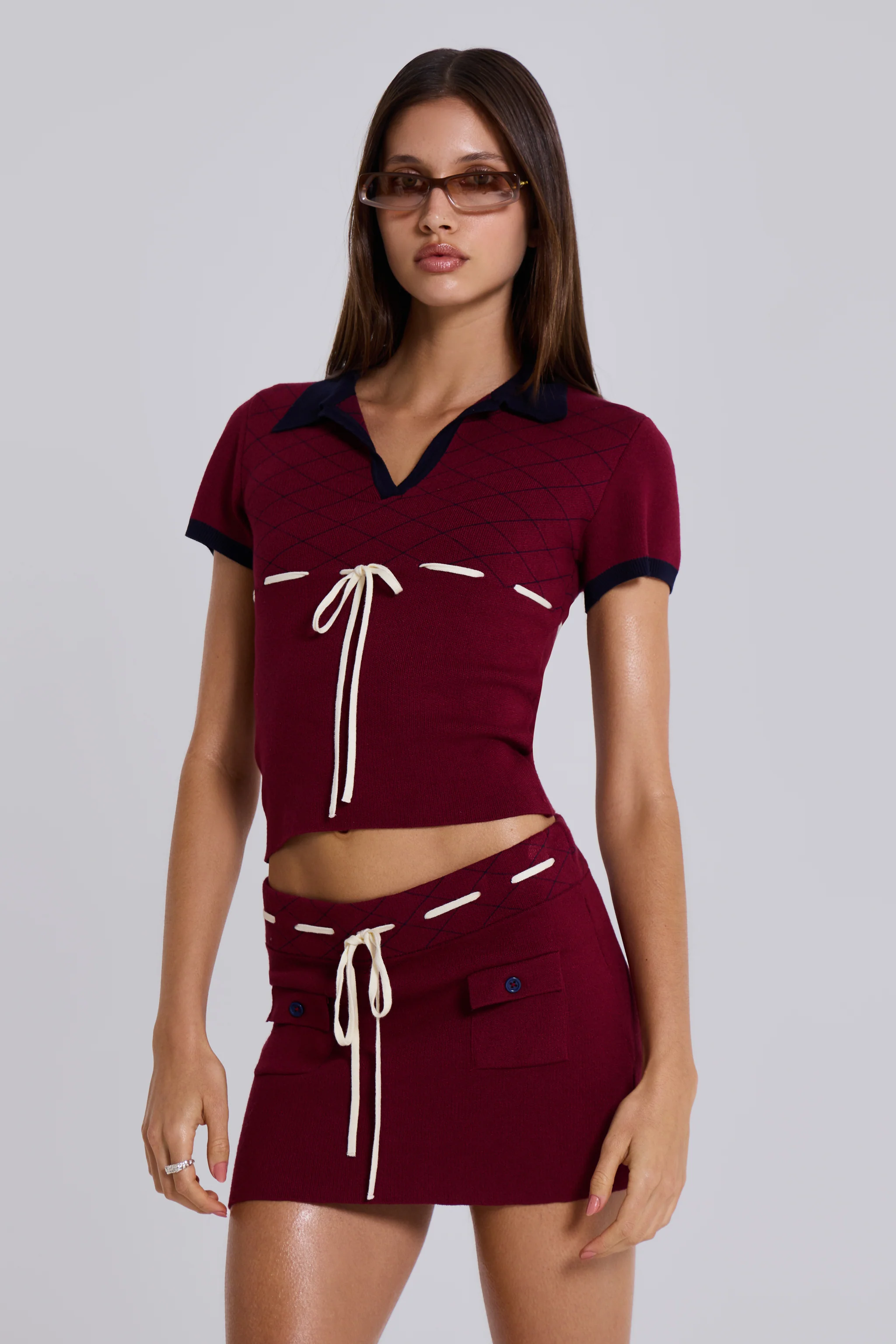 Scarlett Knit Mini Skirt - Image 2