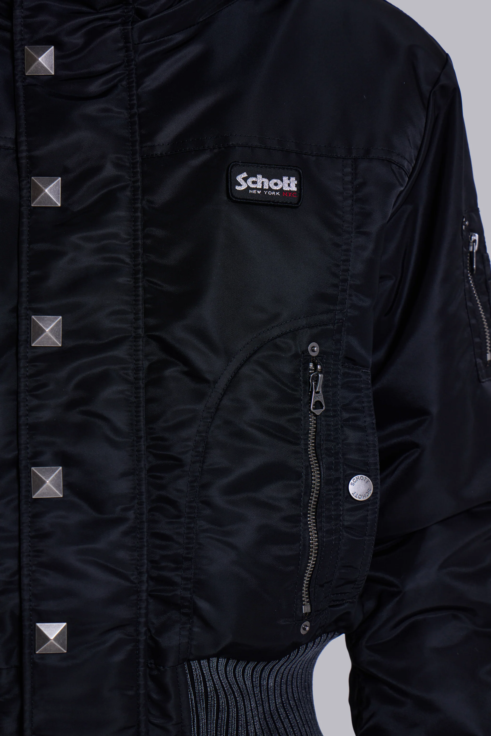 Schott Wraith MA1 Jacket - Image 10