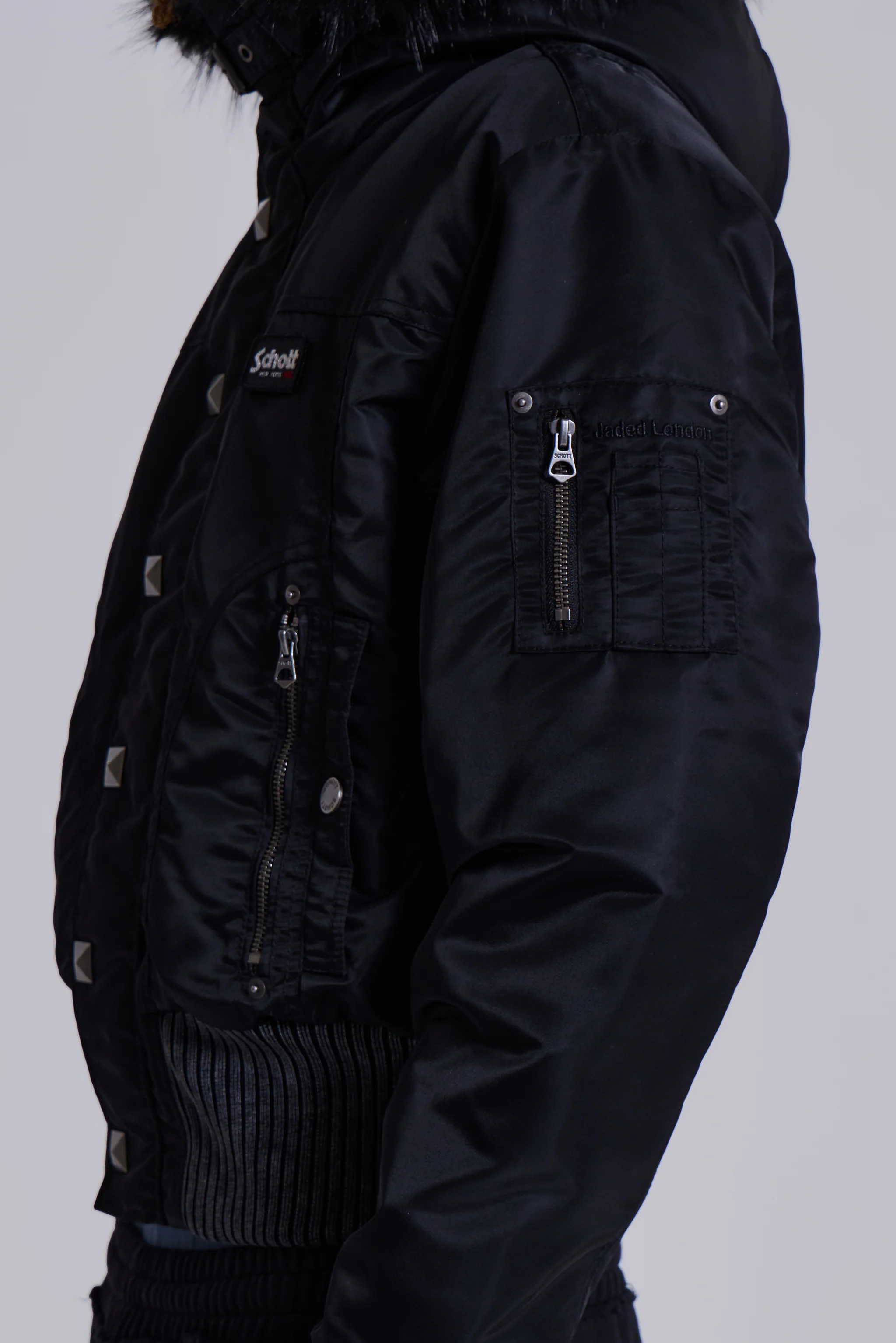 Schott Wraith MA1 Jacket - Image 12