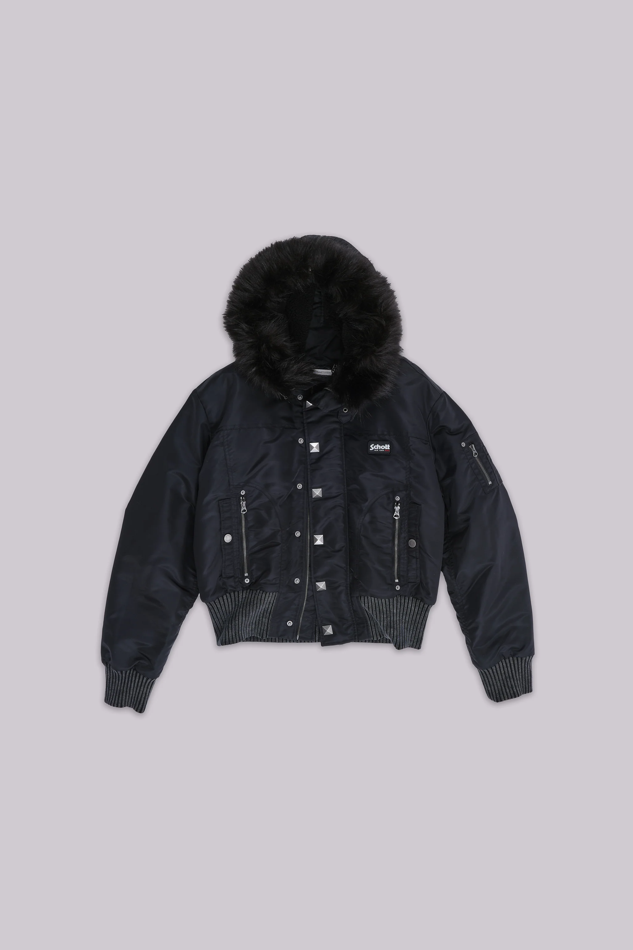 Schott Wraith MA1 Jacket - Image 14