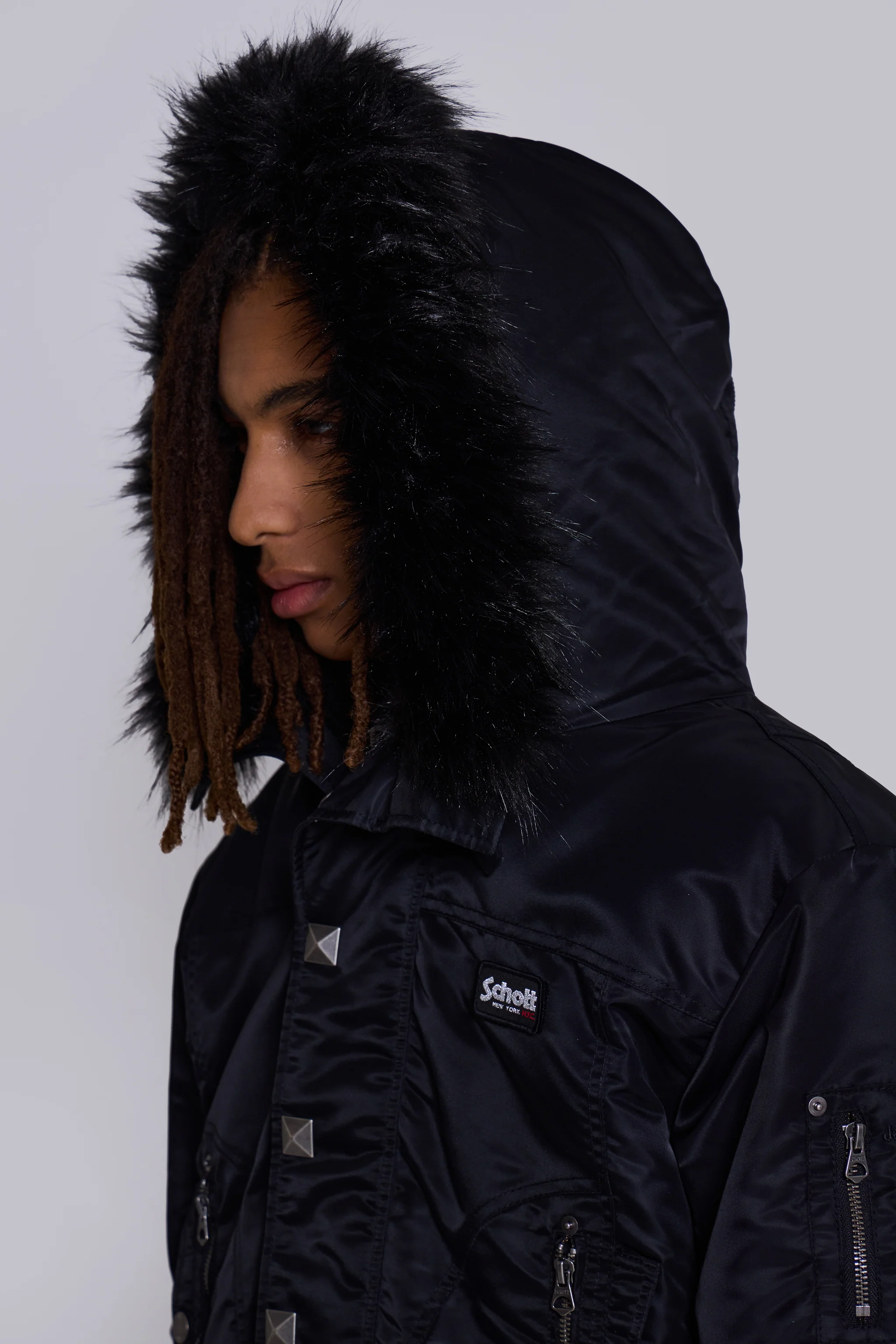Schott Wraith MA1 Jacket - Image 16