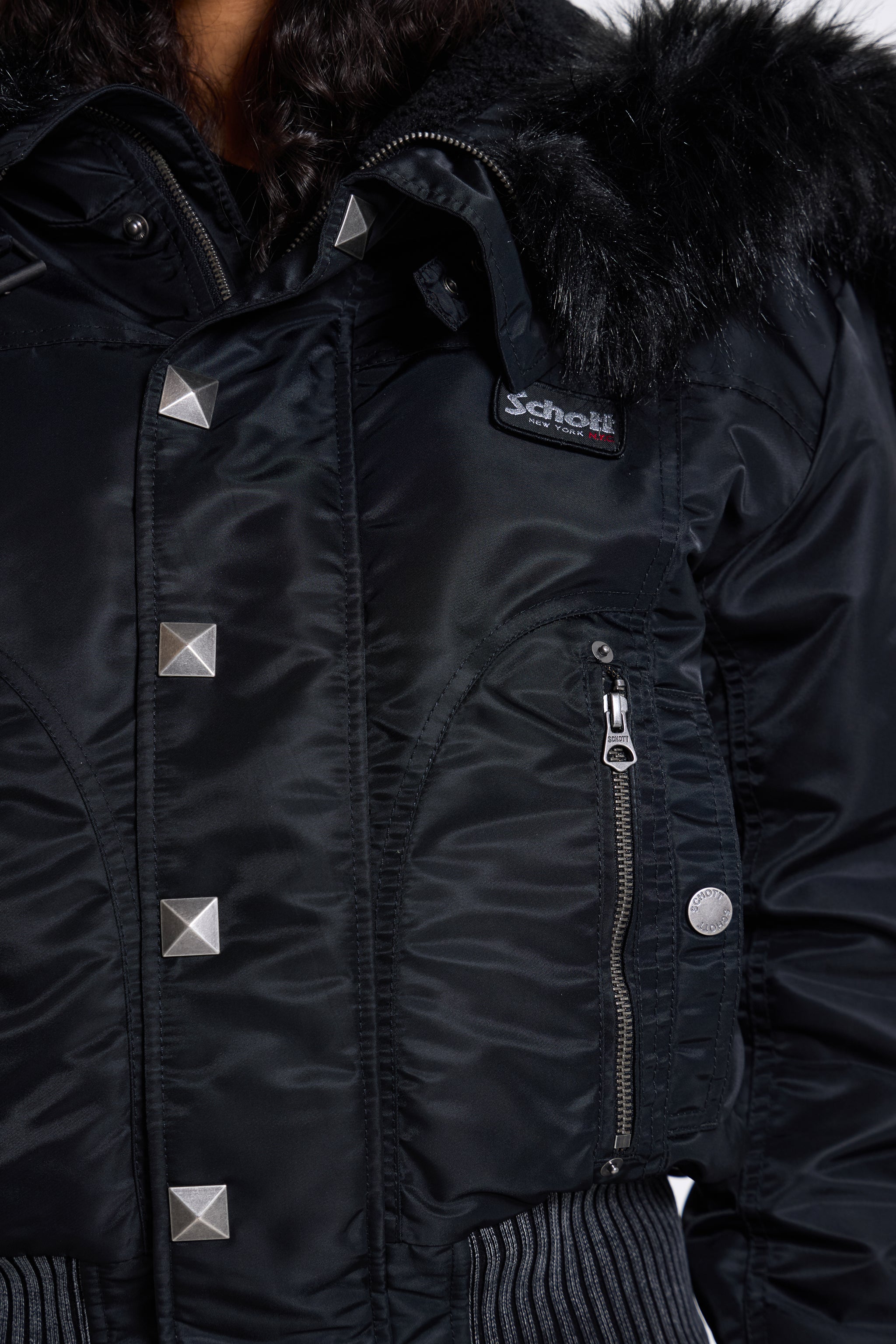 Schott Wraith MA1 Jacket - Image 4