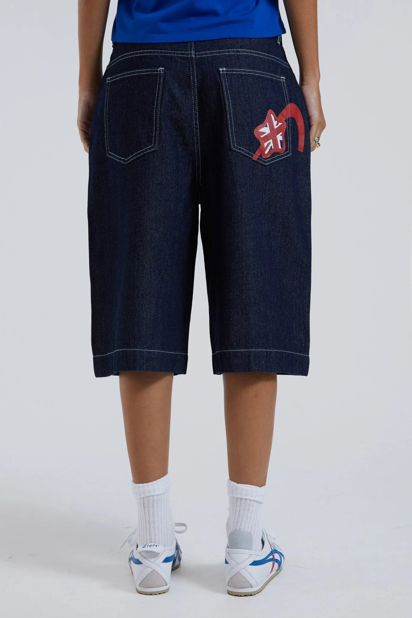 Jumbo Denim Jorts - Image 6