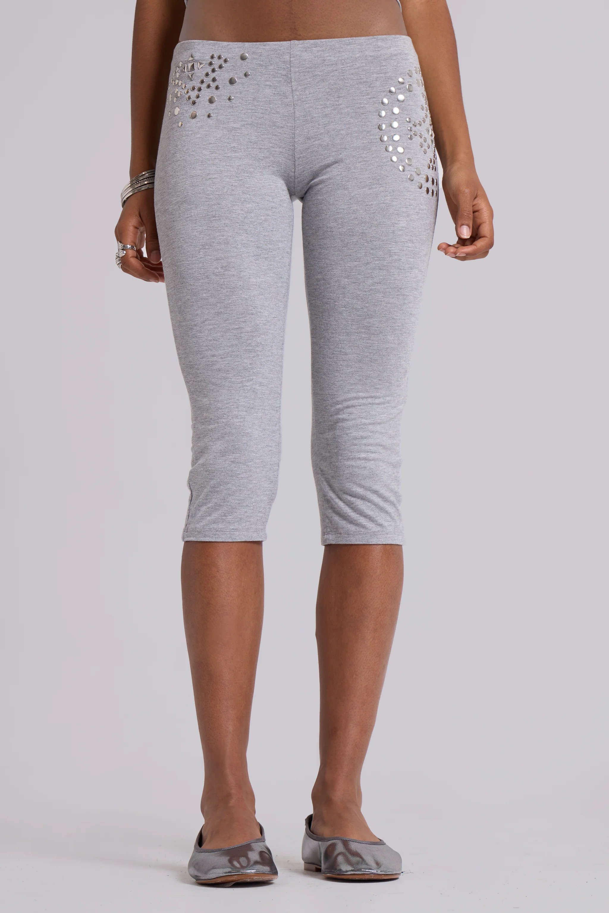 Sita Studded Capri Trousers - Image 3