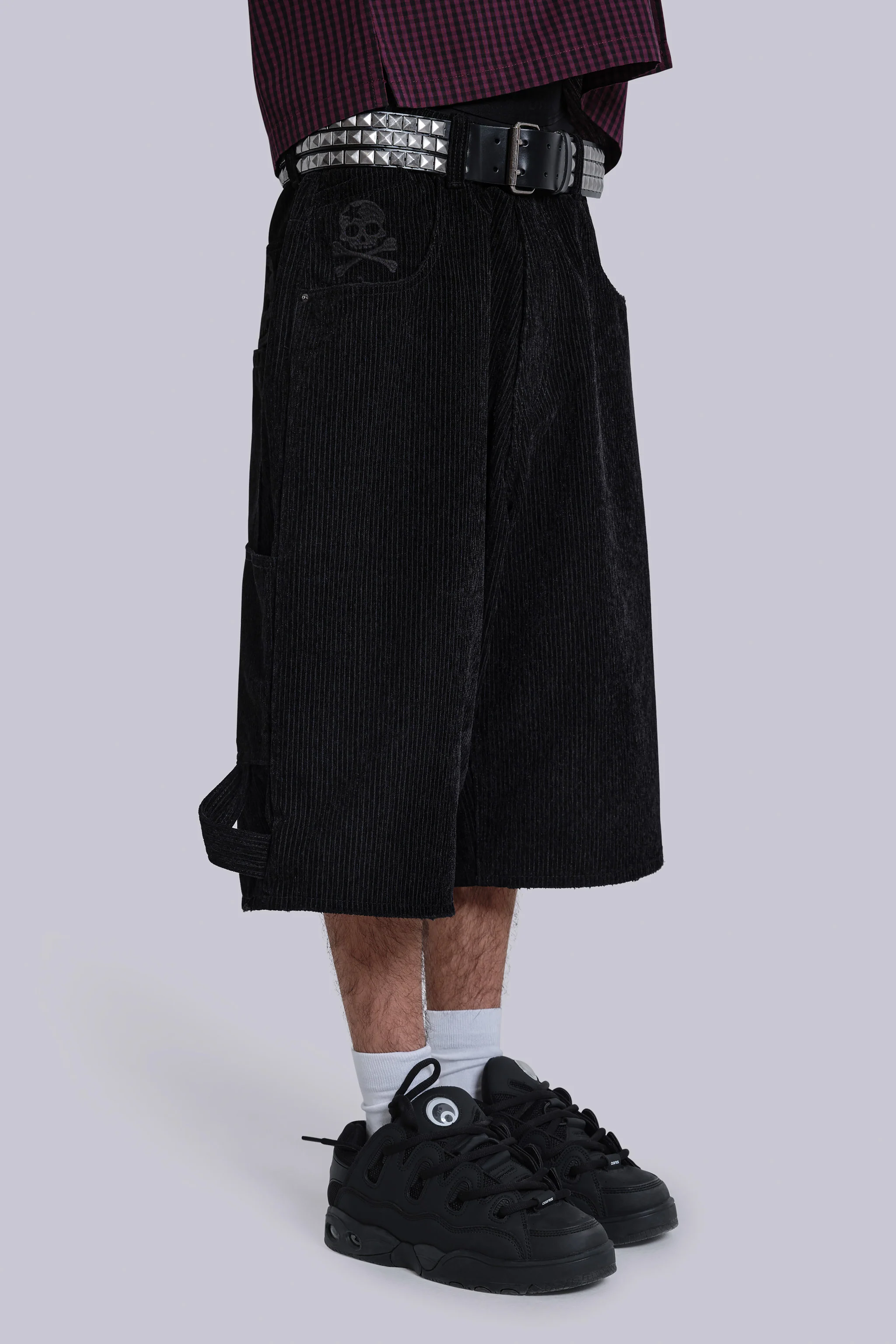Skull Cord XL Jorts - Image 8