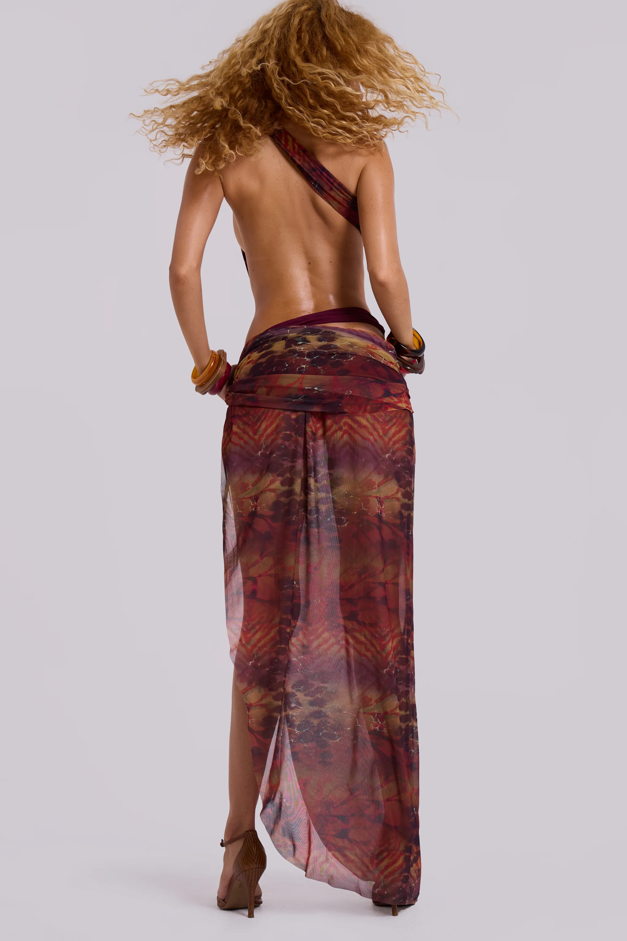 Sonora Asymmetric Maxi Dress - Image 5