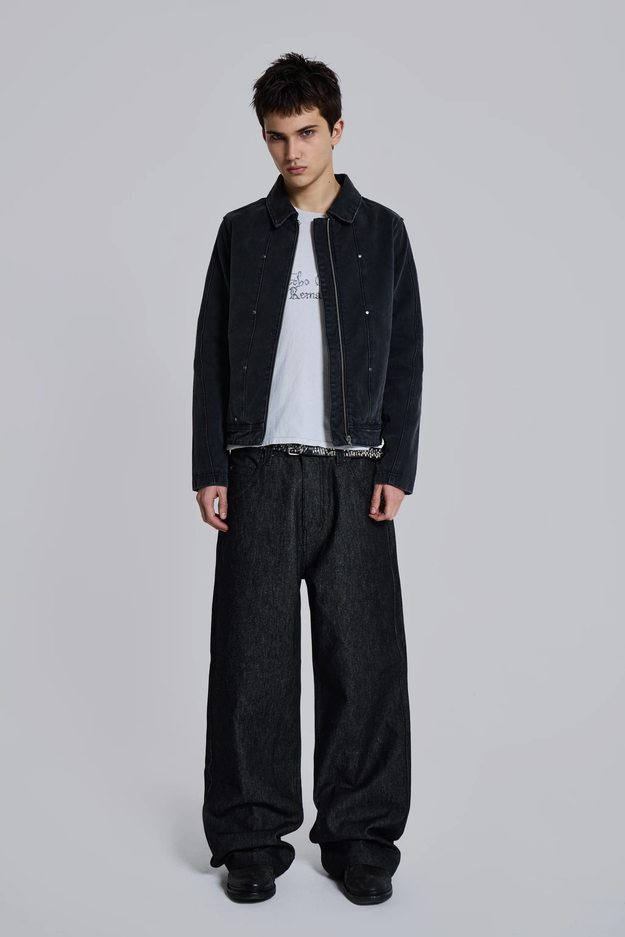 Stud Denim Jacket - Image 14