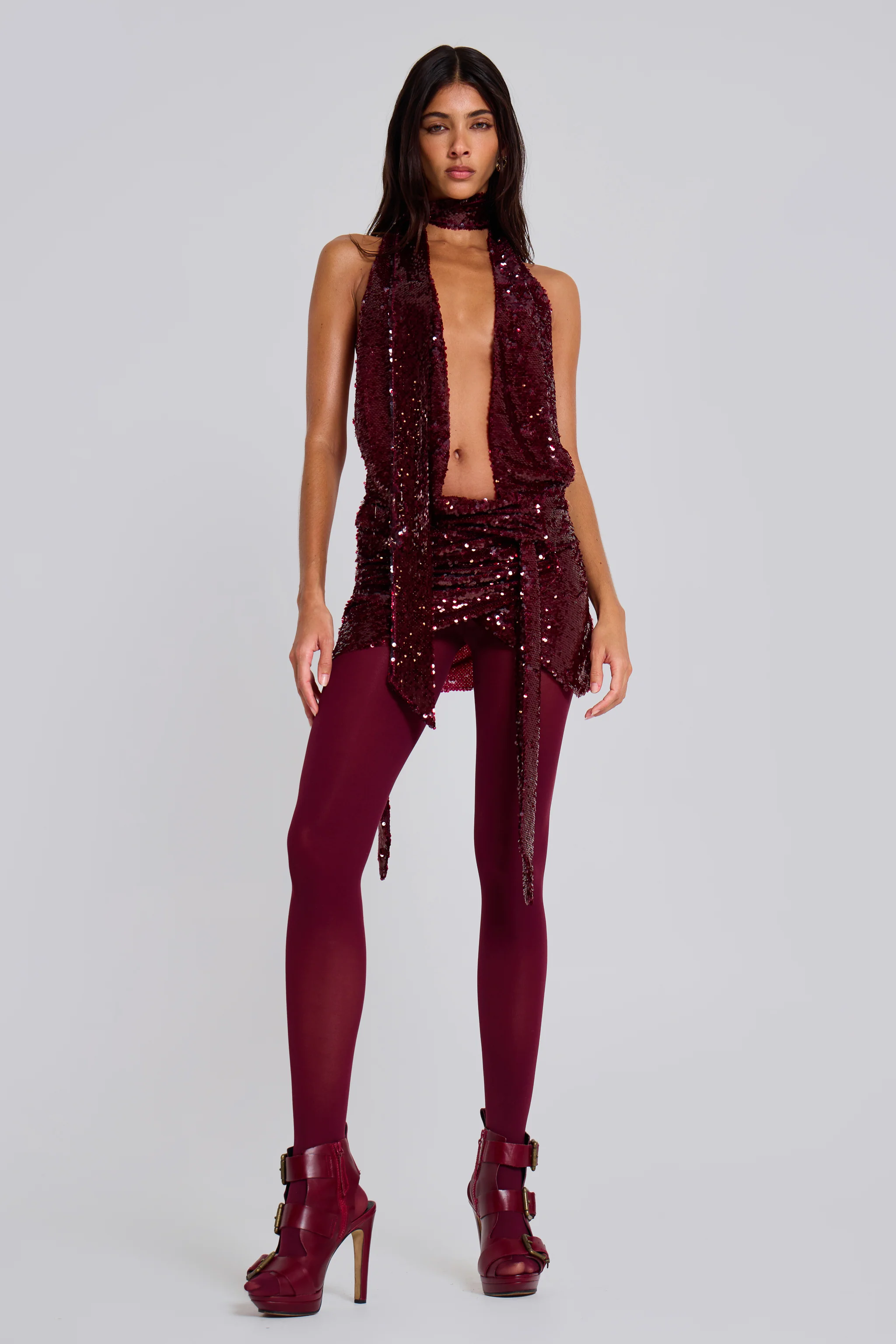 Supernova Sequin Mini Dress - Image 3