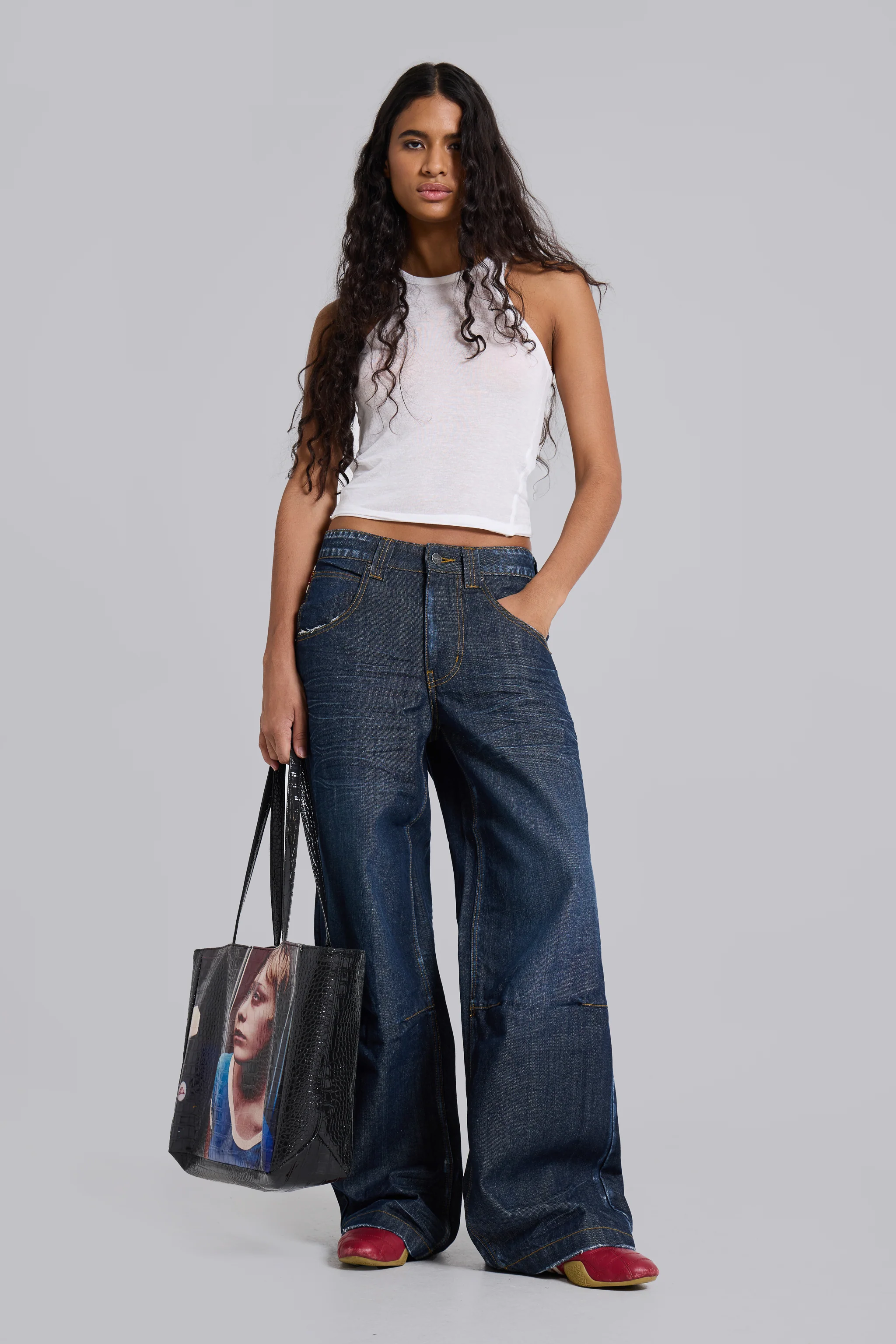 Union Jack Indigo Colossus Jeans - Image 5
