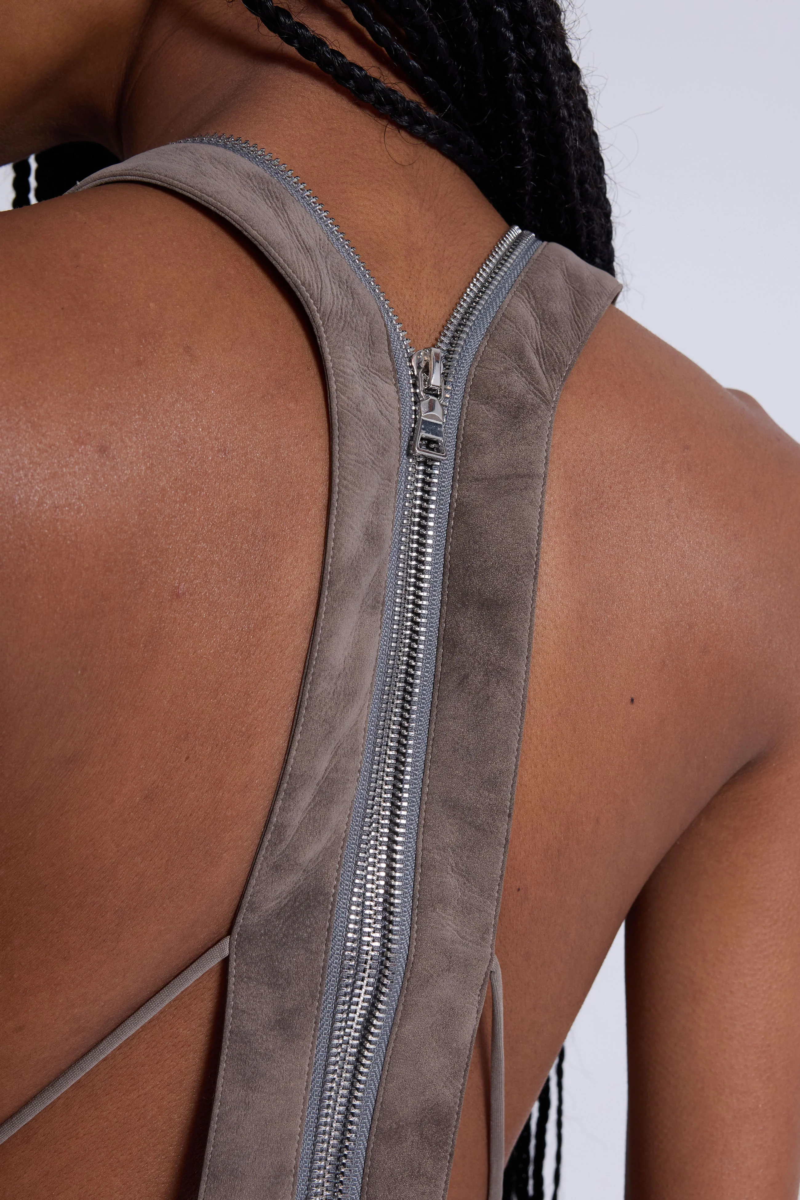 Vrax Cowl Zipper Top - Image 7