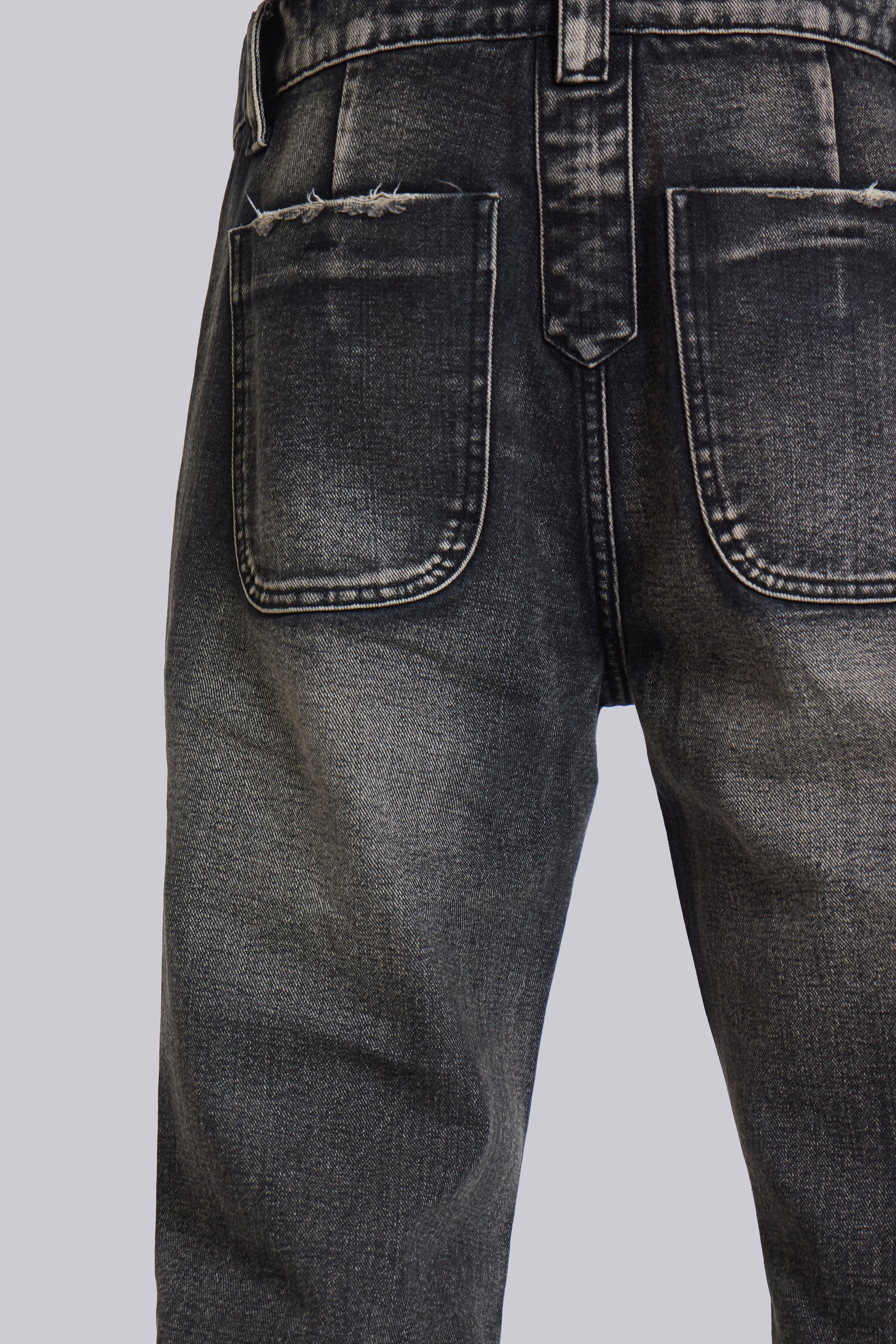 Washed Black Blaze Flared Jeans - Image 14