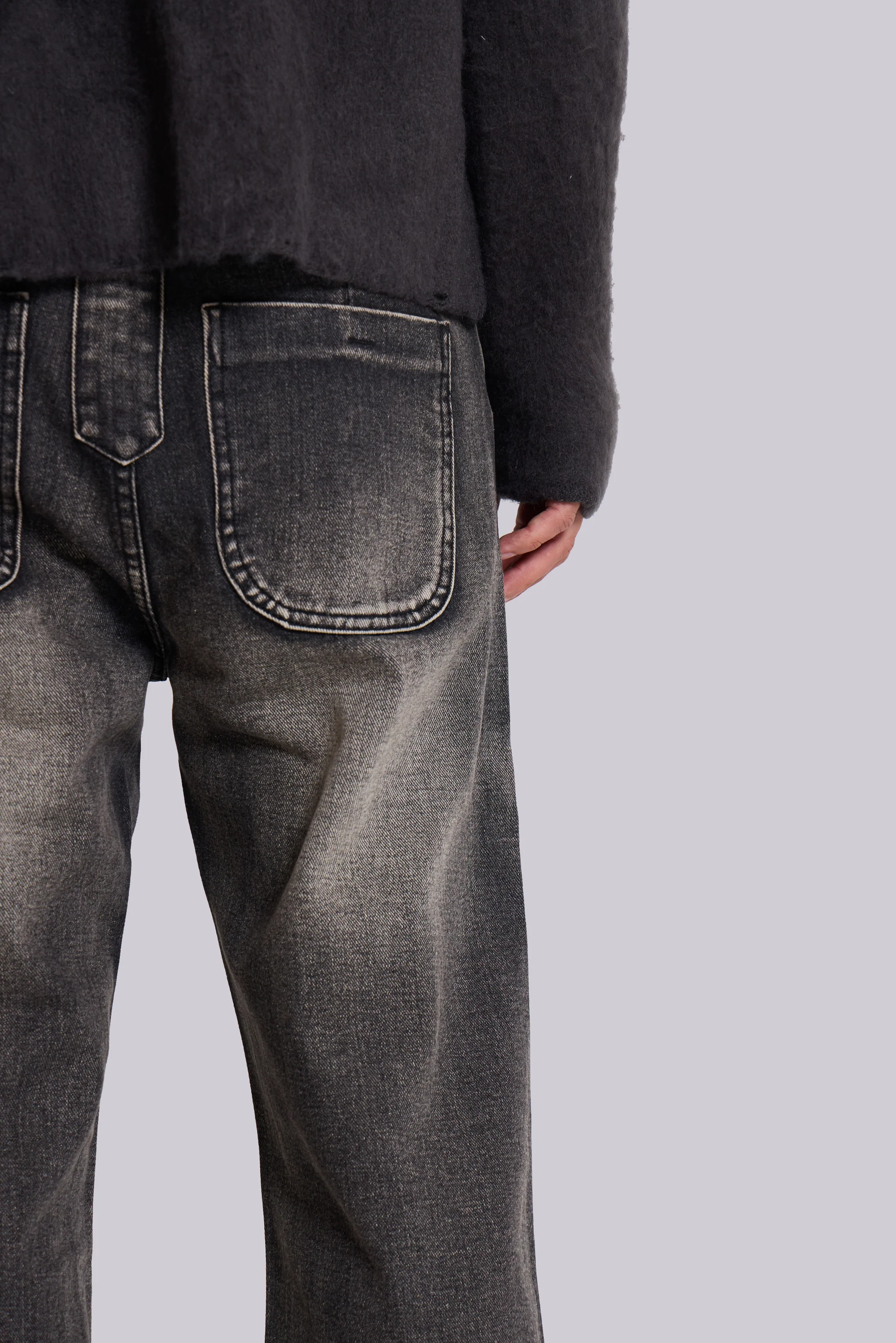 Washed Black Blaze Flared Jeans - Image 18
