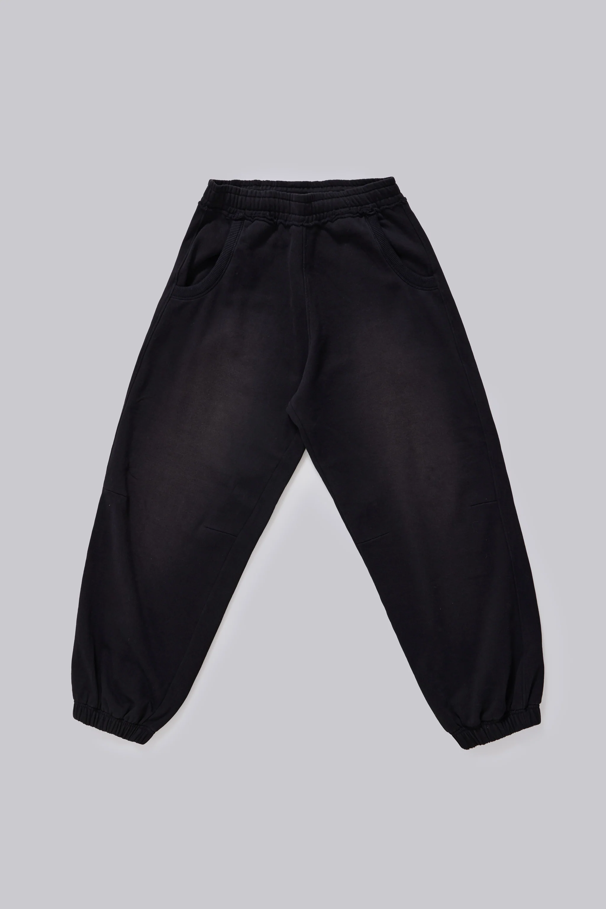 Black Baggy Cuffed Monster Joggers - Image 3