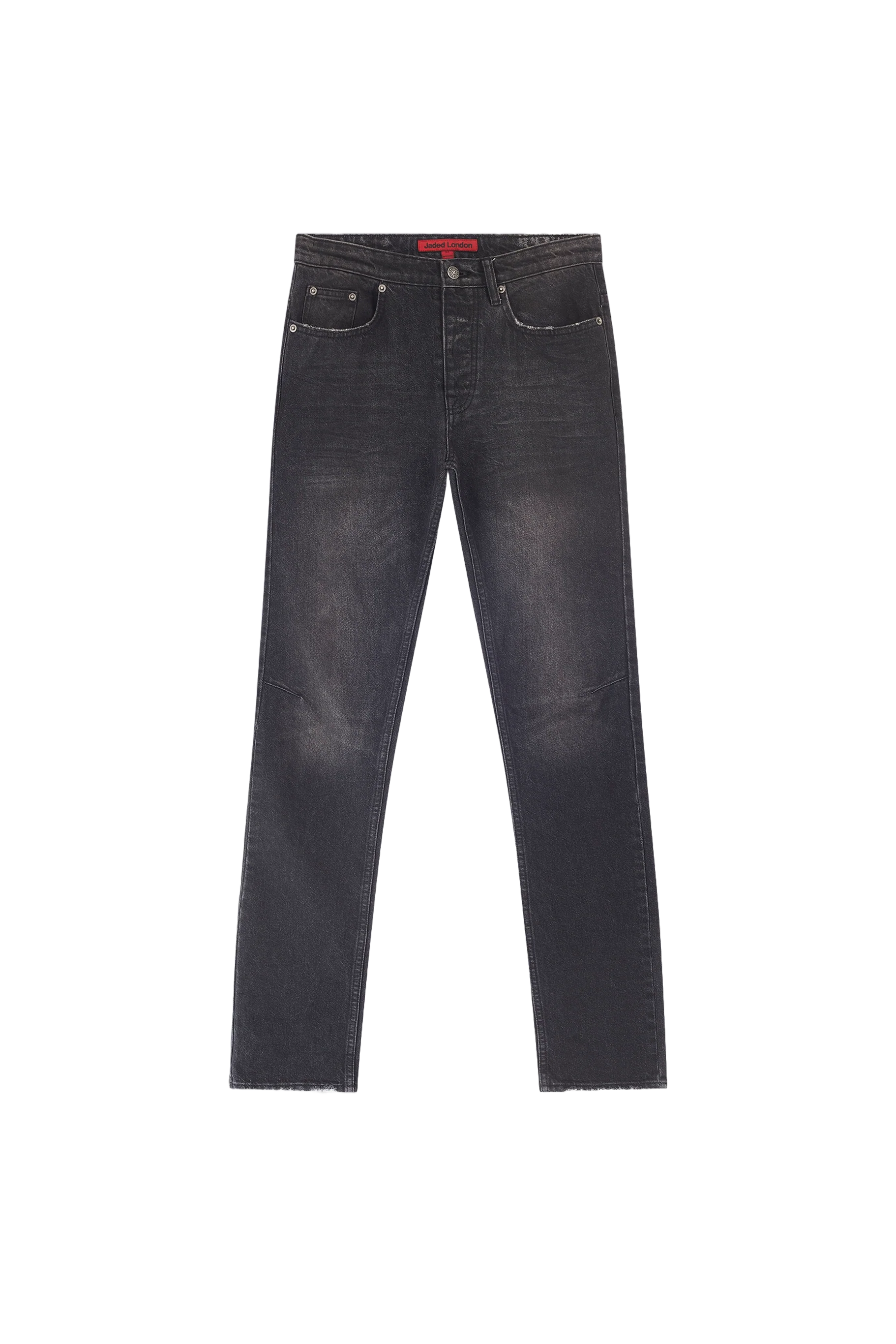 Washed Black Drain Jeans - Image 7