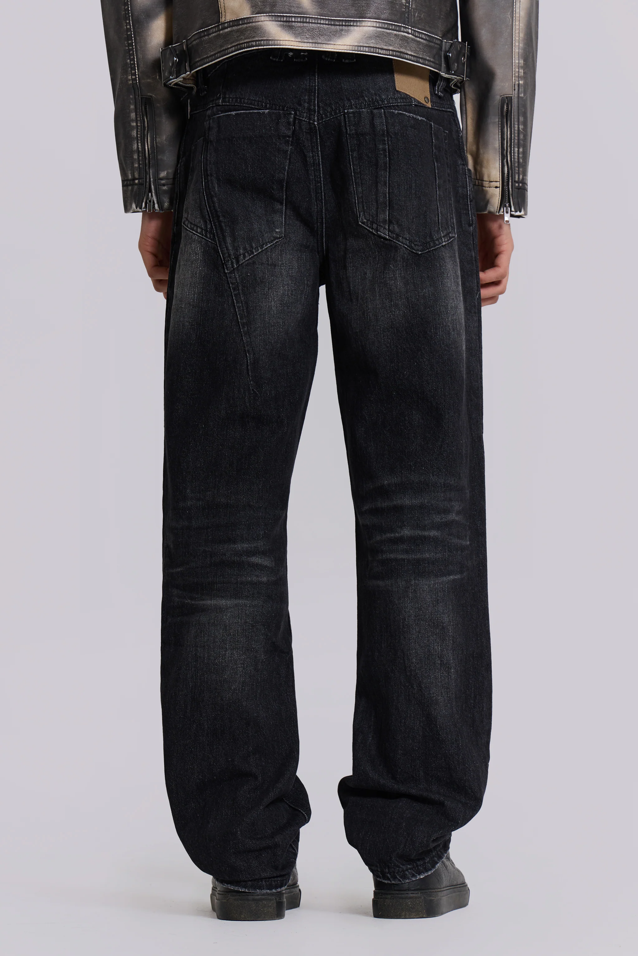 Washed Black Reed Jeans - Image 3