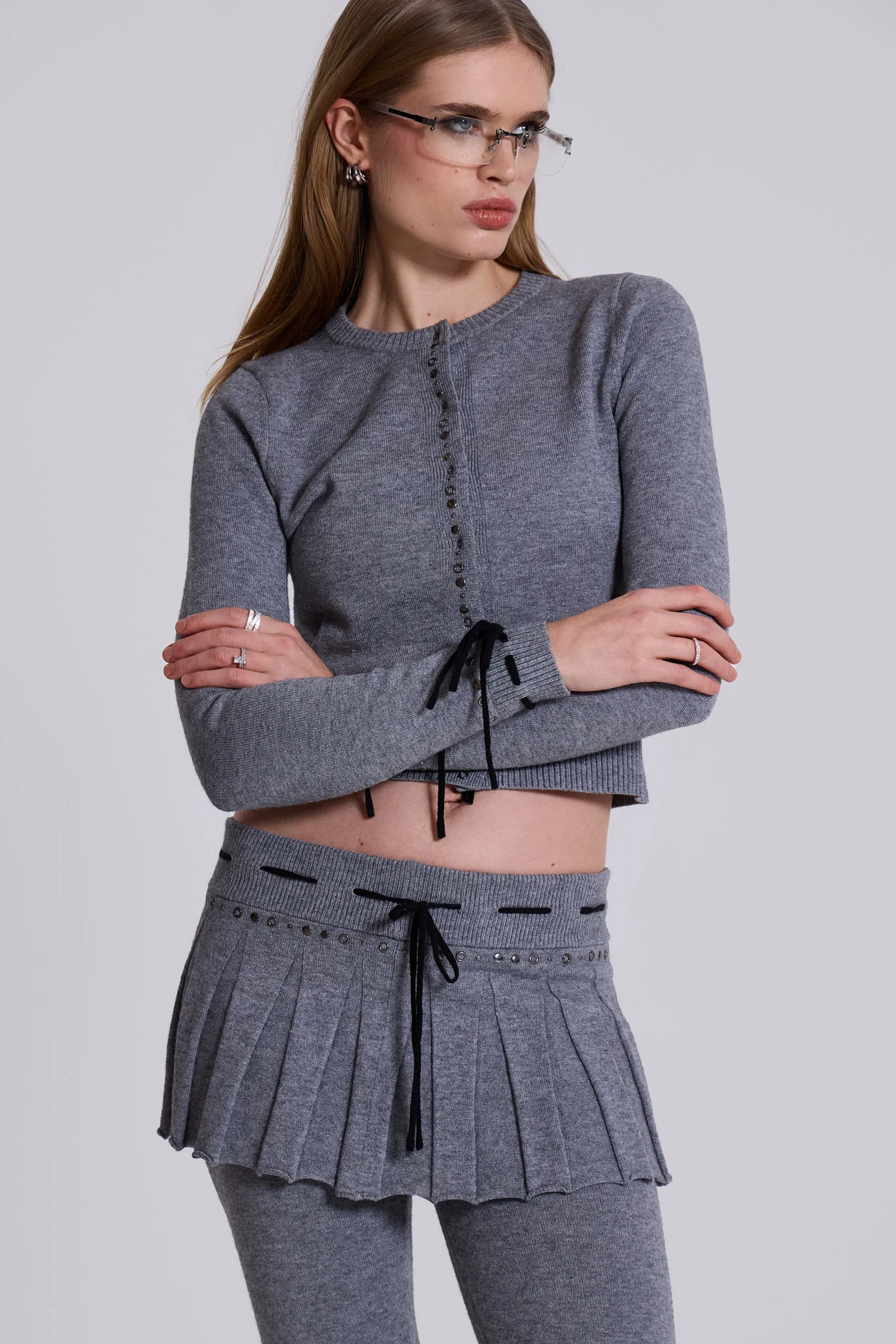 WFH Studded Cardigan - Image 4