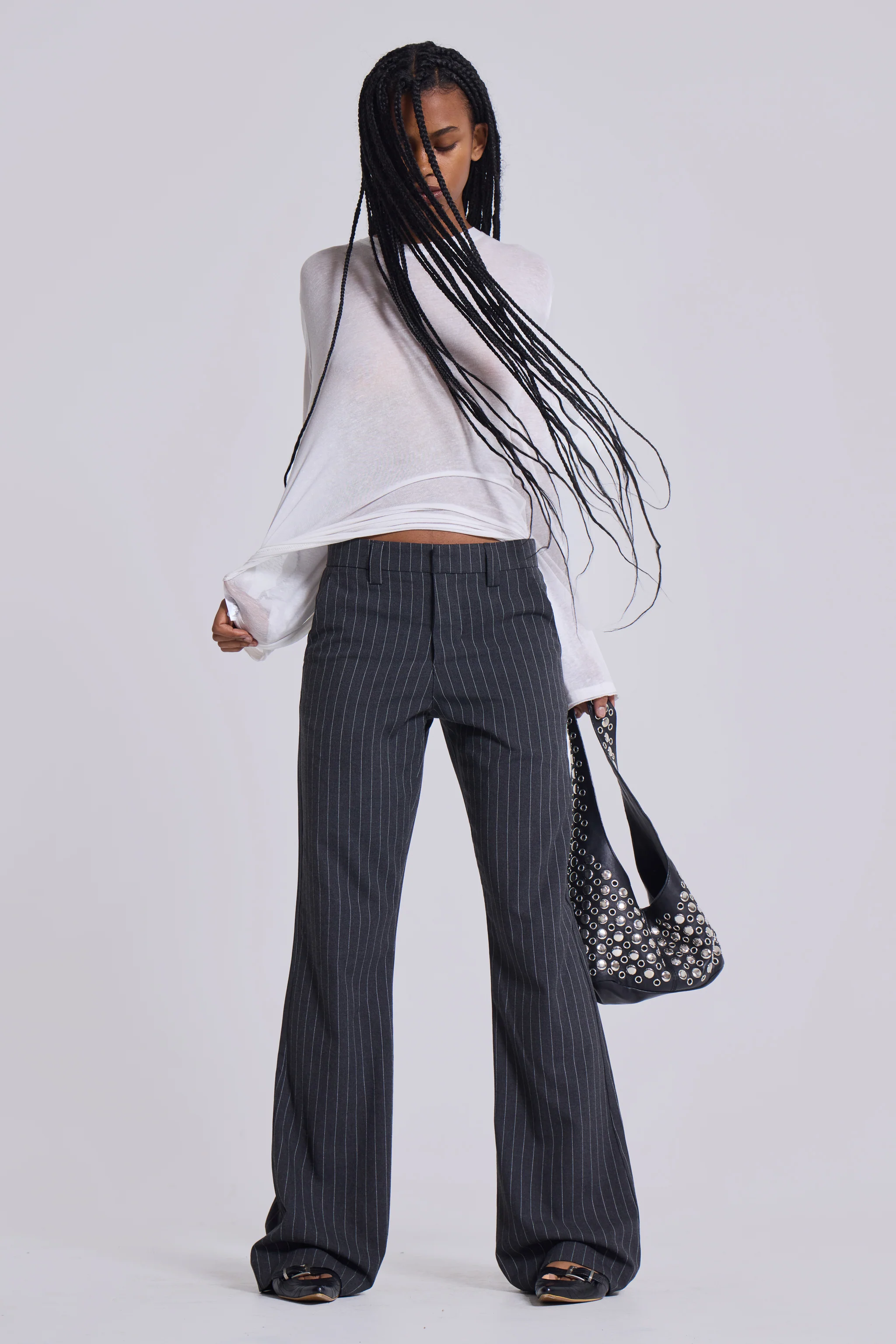 White Mist Long Sleeve Top - Image 8