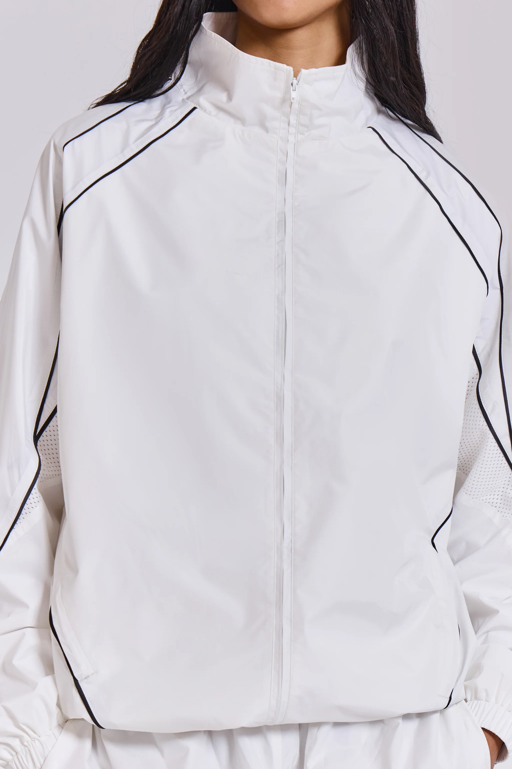 White Vapor Tracksuit Top - Image 7