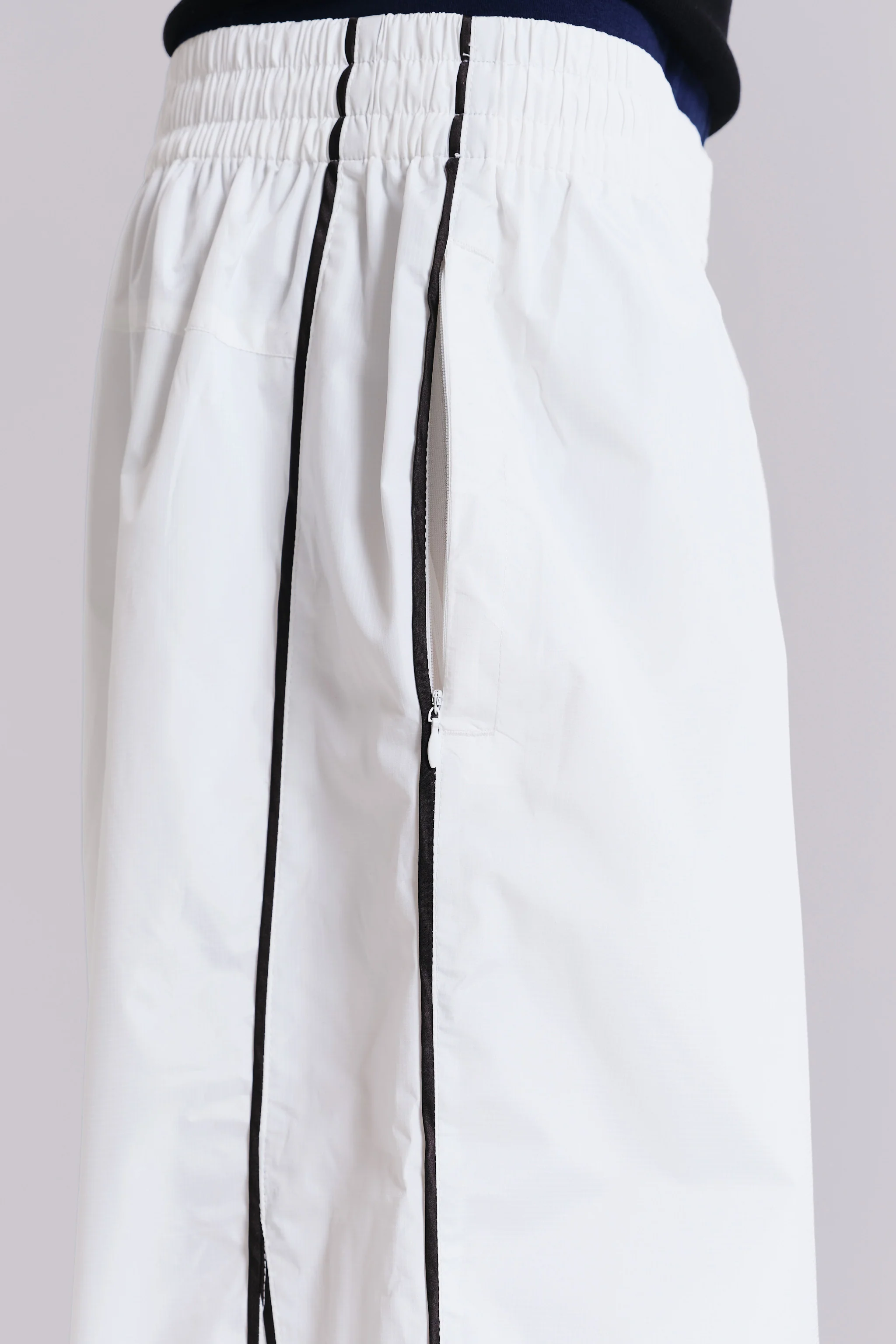 White Vapor Tracksuit Bottoms - Image 6