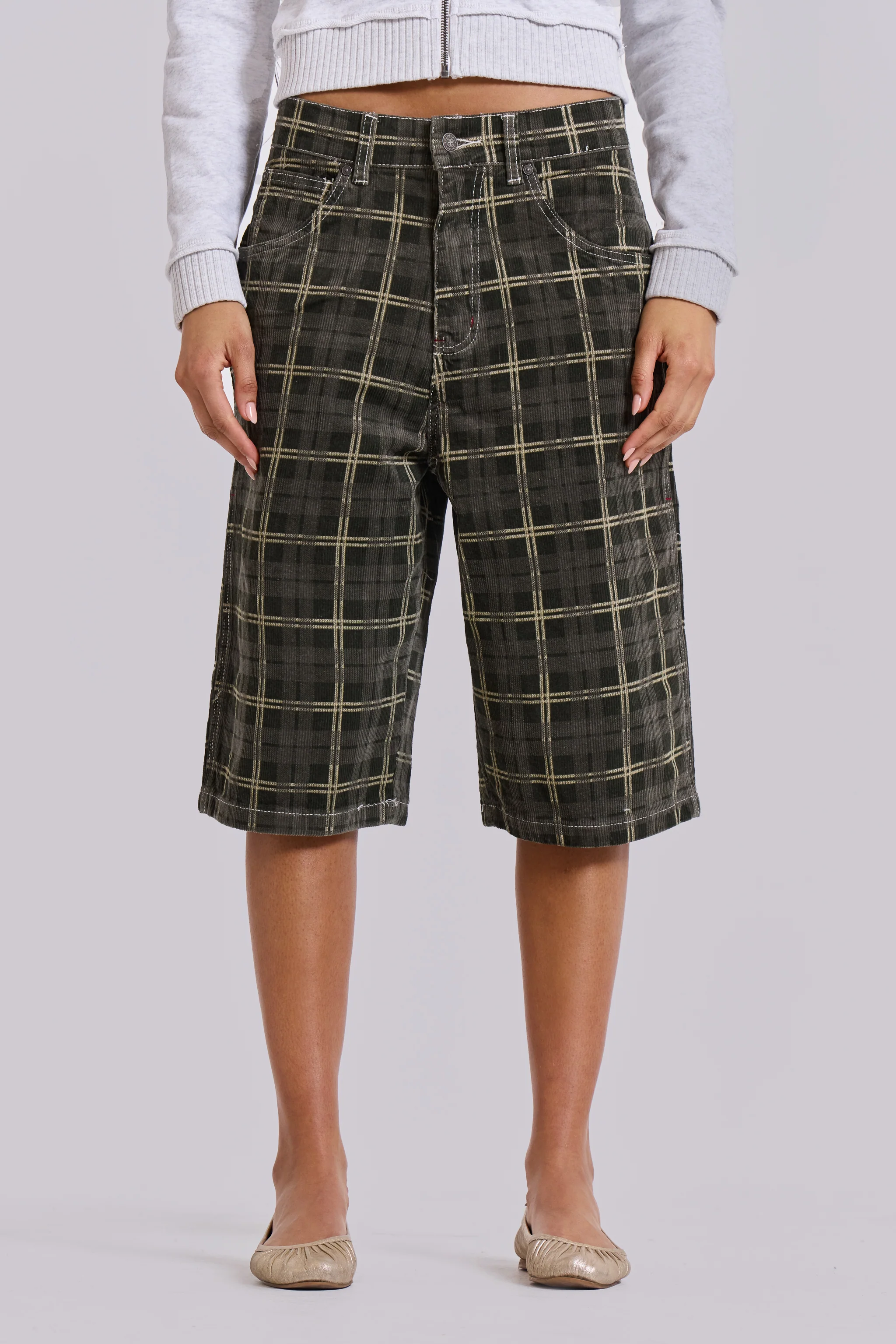 Brooklyn Cord Jumbo Jorts - Image 3