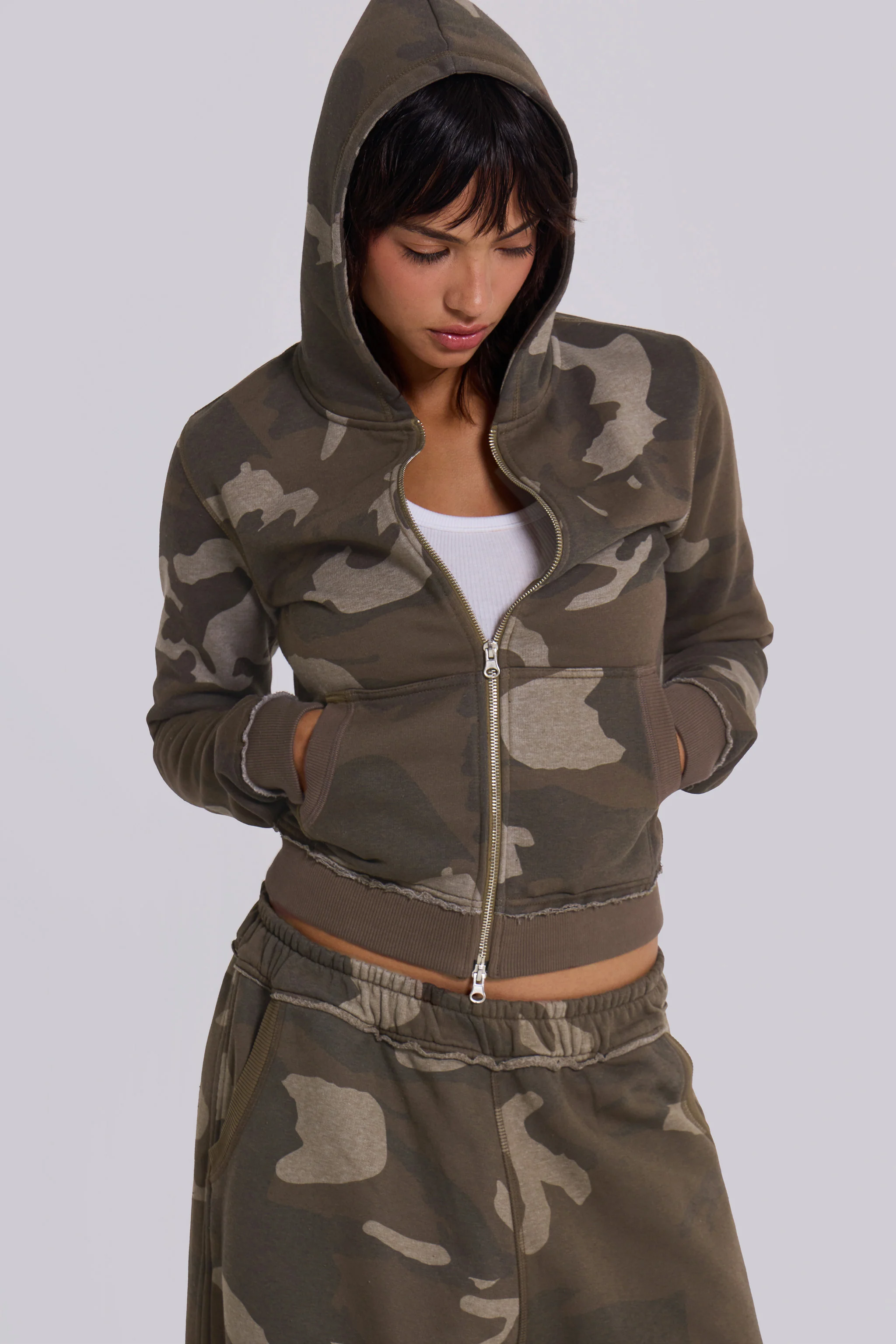 Camo Mini Monster Hoodie - Image 3
