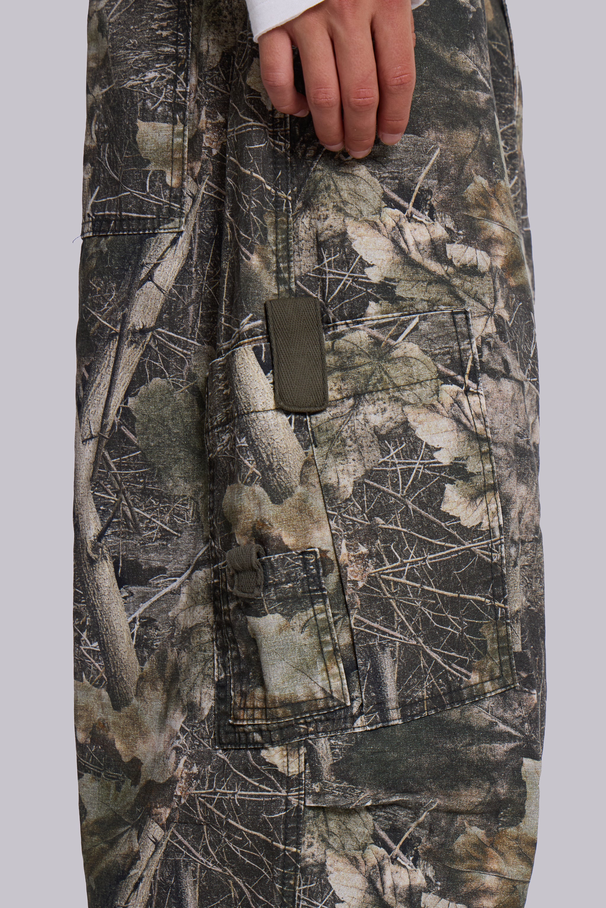 Woodland Camo Parachute Pants - Image 8