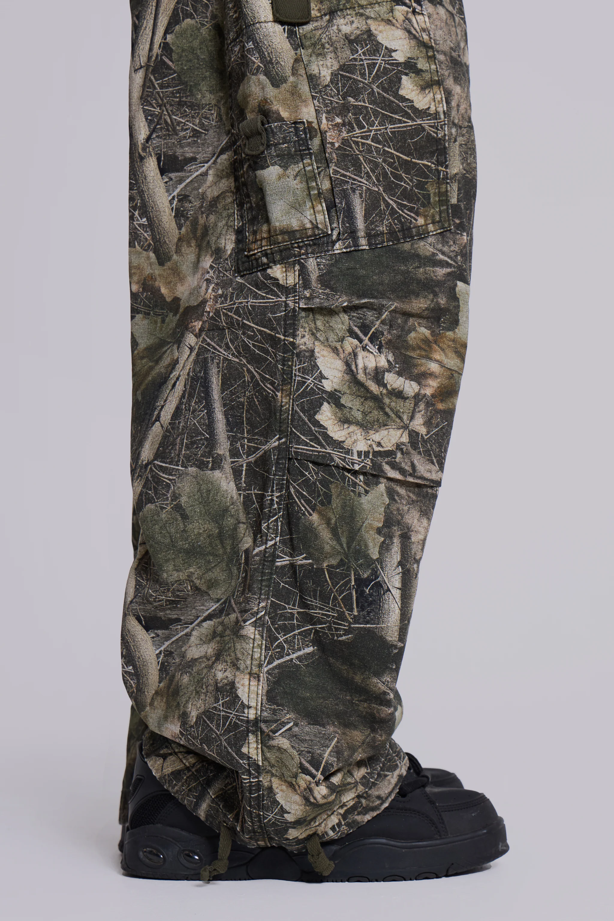 Woodland Camo Parachute Pants - Image 9