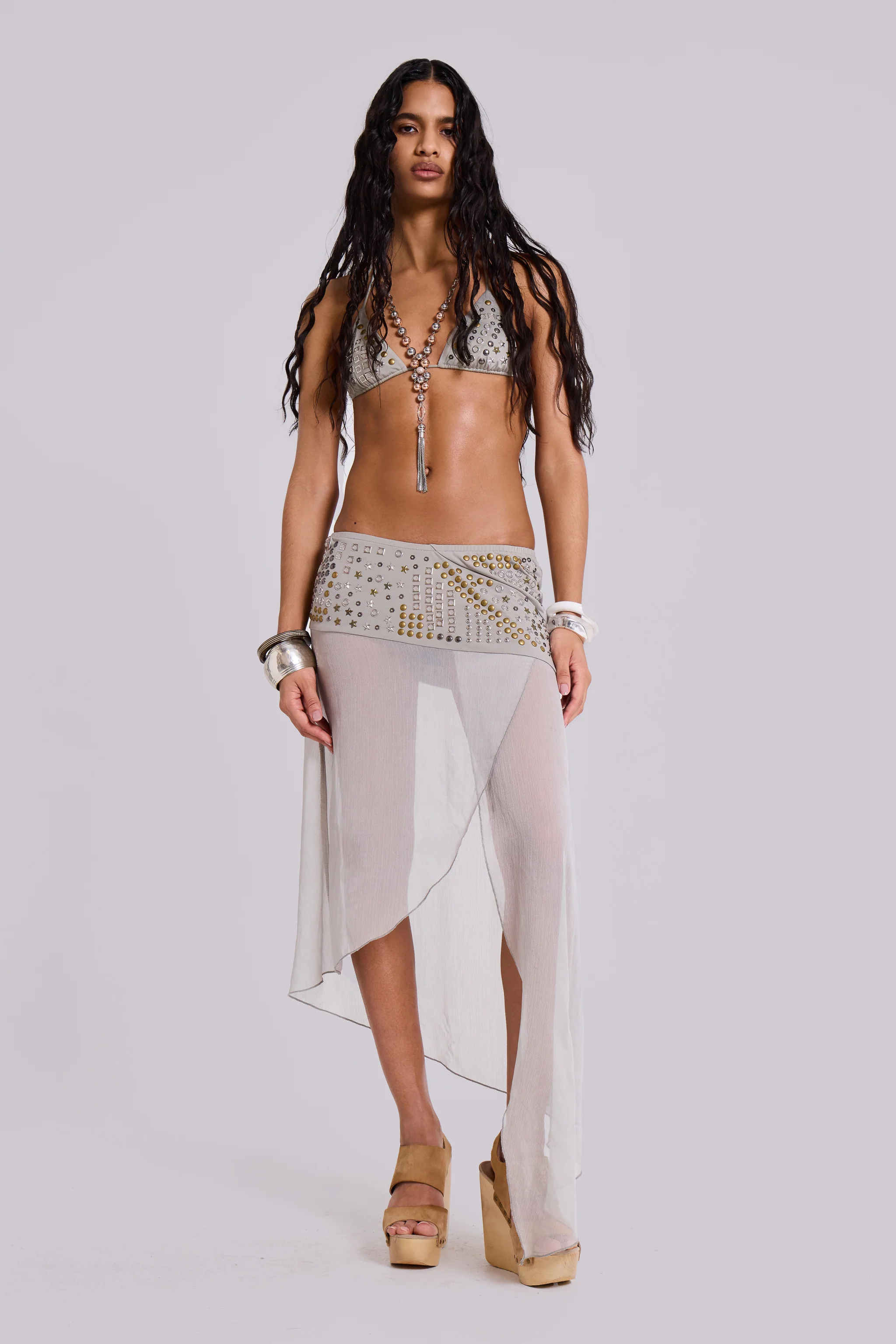 Xtal Studded Bikini Top - Image 10